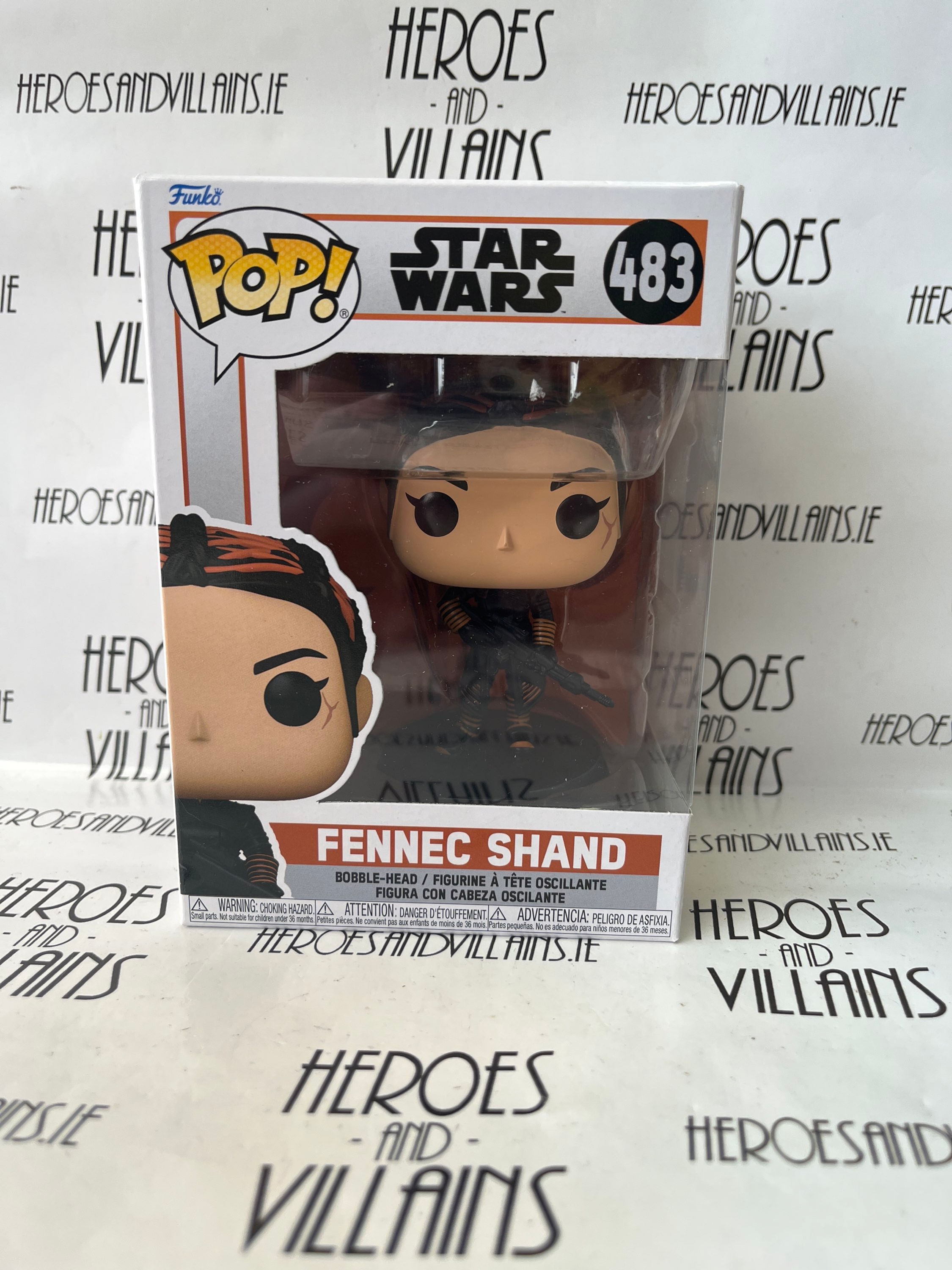 POP! STAR WARS 483 MANDALORIAN FENNEC SHAND (FUNKO) 