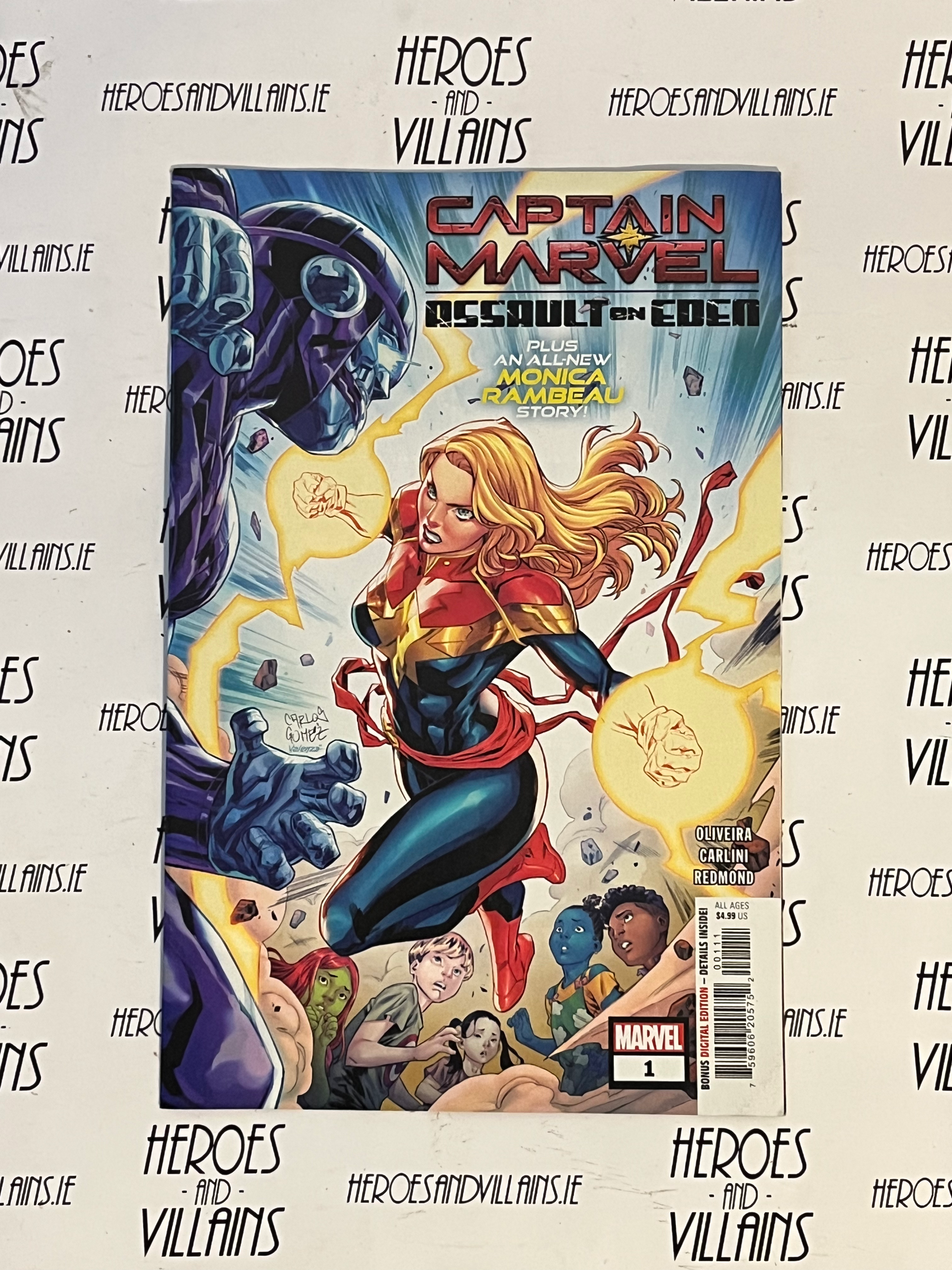 CAPTAIN MARVEL ASSAULT ON EDEN #1 (MARVEL COMICS 2023)
