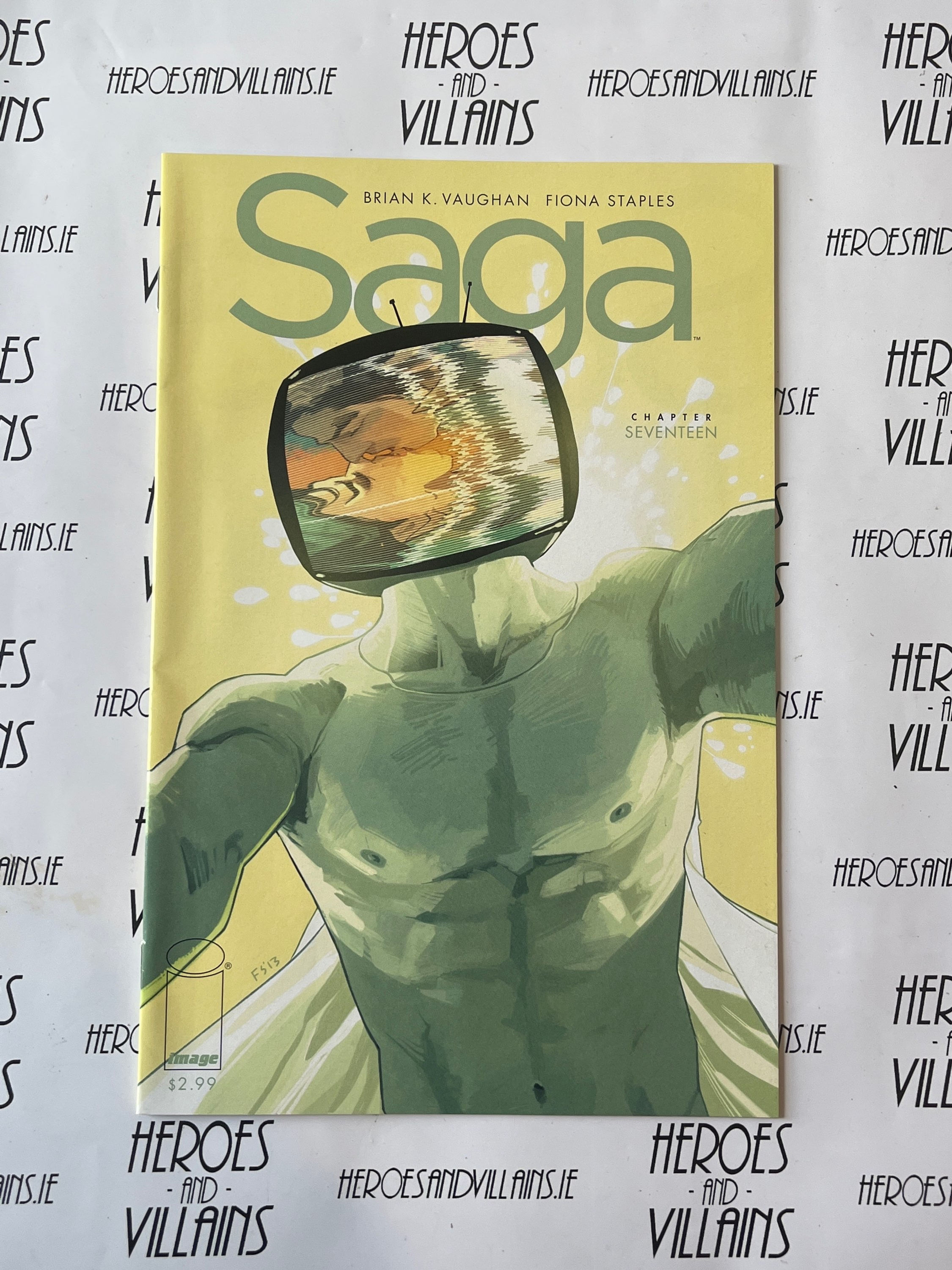 SAGA #17 (IMAGE COMICS 2013) HEROES VILLAINS IRELAND COMIC SHOP STORE ONLINE DUBLIN BASED