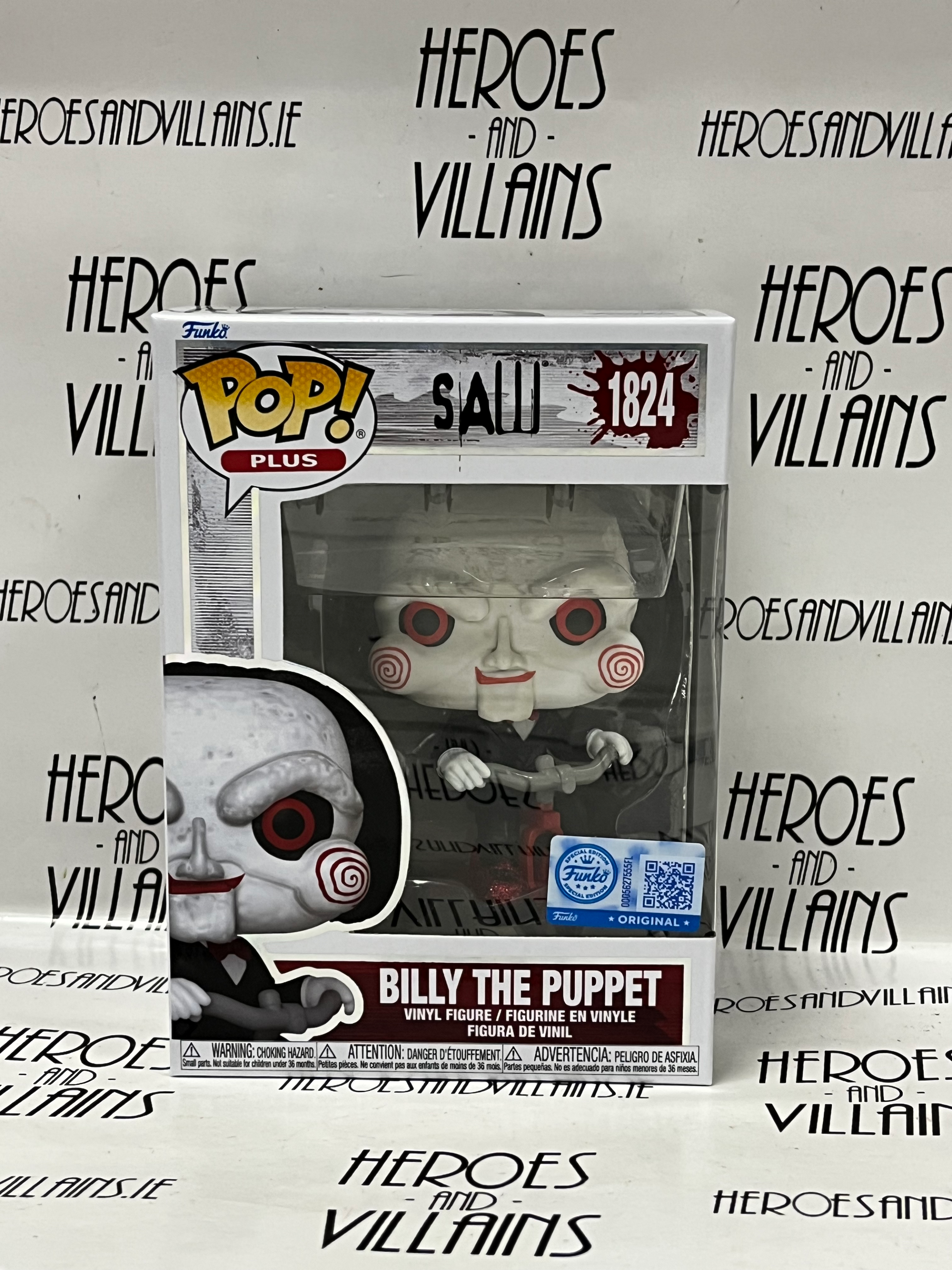 POP! PLUS 1284 SAW BILLY THE PUPPET SPECIAL EDITION (FUNKO)