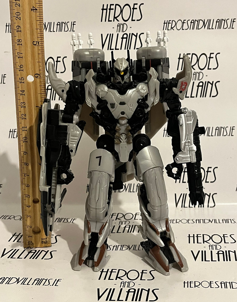 Thumbnail: TRANSFORMERS MOVIE PREMIERE EDITION TLK VOYAGER DECEPTICON NITRO ZEUS (HASBRO 20