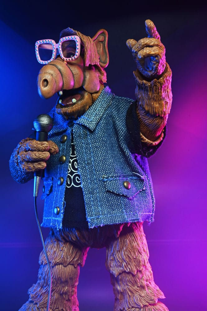 サムネイル： ALIEN LIFE FORM A.L.F ULTIMATE BORN TO ROCK VERSION ALF (NECA 2024) 