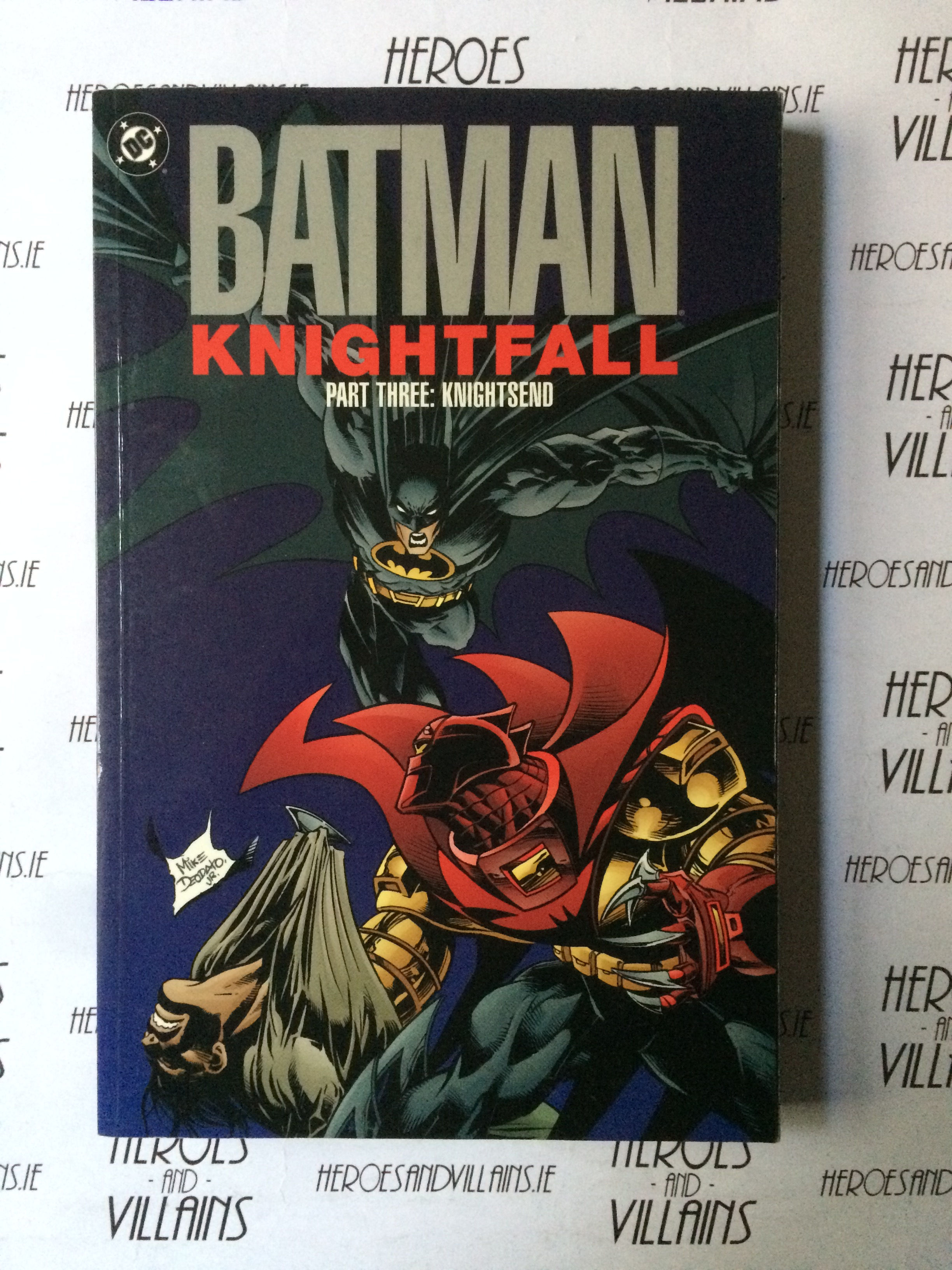 BATMAN KNIGHTFALL PART 03 KNIGHTSEND TP (DC COMICS 2000)