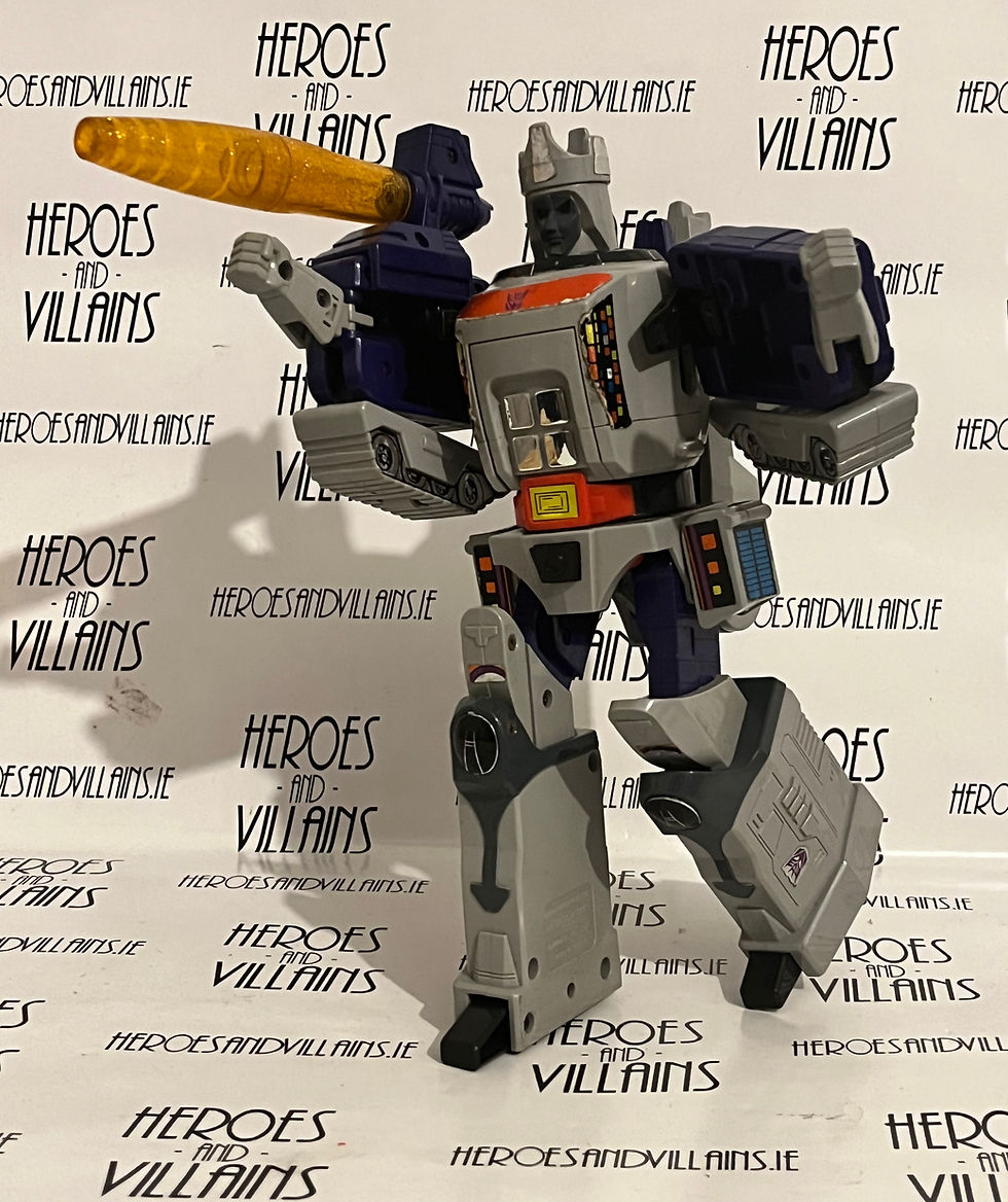 TRANSFORMERS G1 DECEPTICON LEADER GALVATRON (HASBRO 1986)