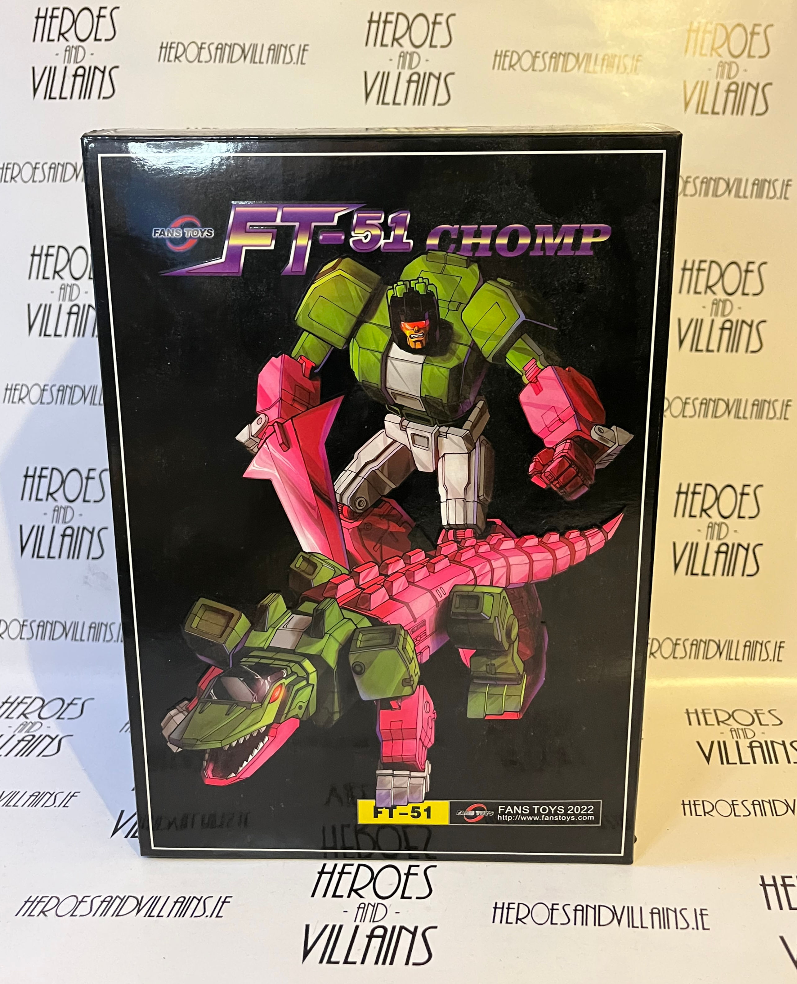 TRANSFORMING FT-51 CHOMP - NOT MP SKULLCRUNCHER (FANS TOYS 2022)