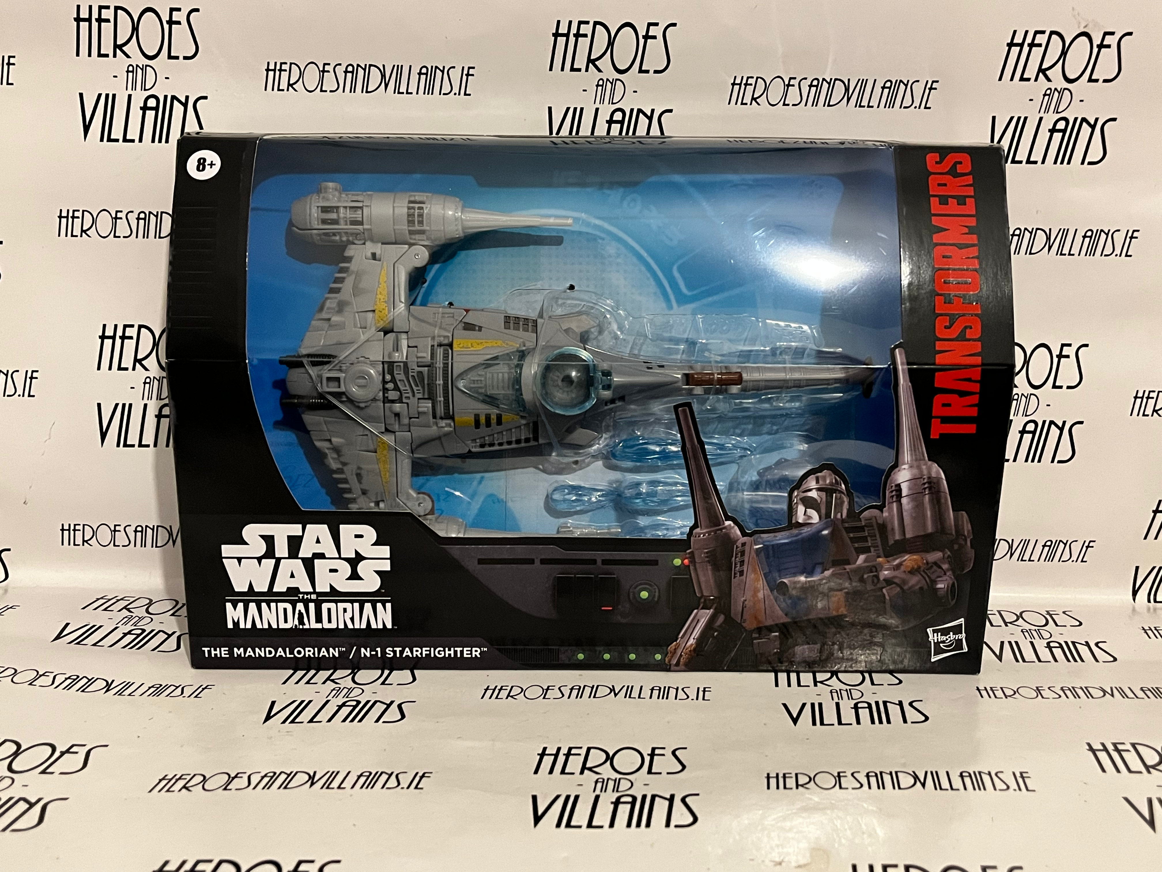 TRANSFORMERS X STAR WARS THE MANDALORIAN N-1 STARFIGHTER (HASBRO 2025
