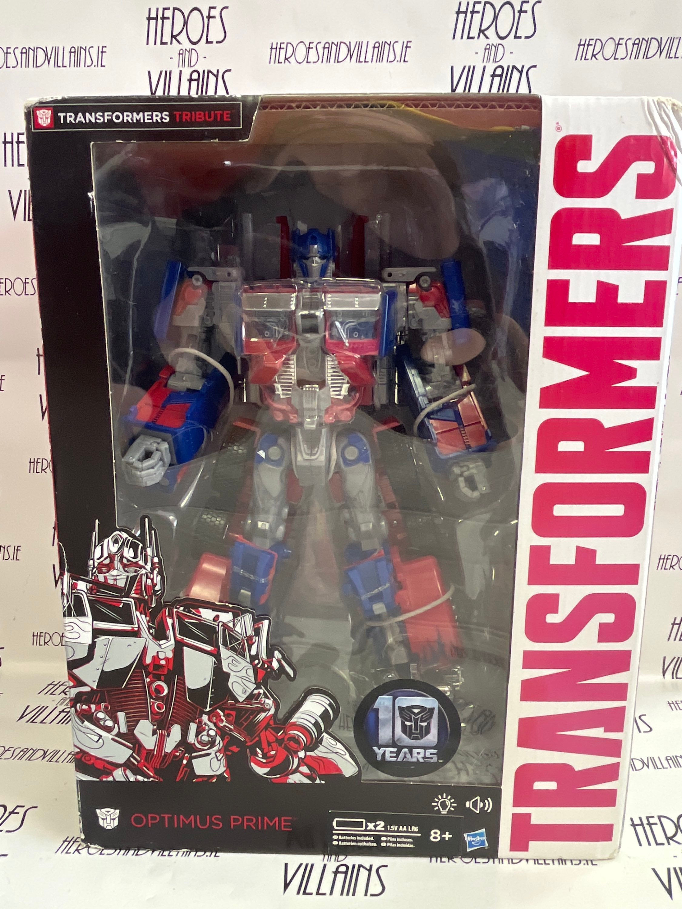 TRANSFORMERS MOVIE 10 YEAR ANNIVERSARY LEADER AUTOBOT OPTIMUS PRIME (HASBRO 2017