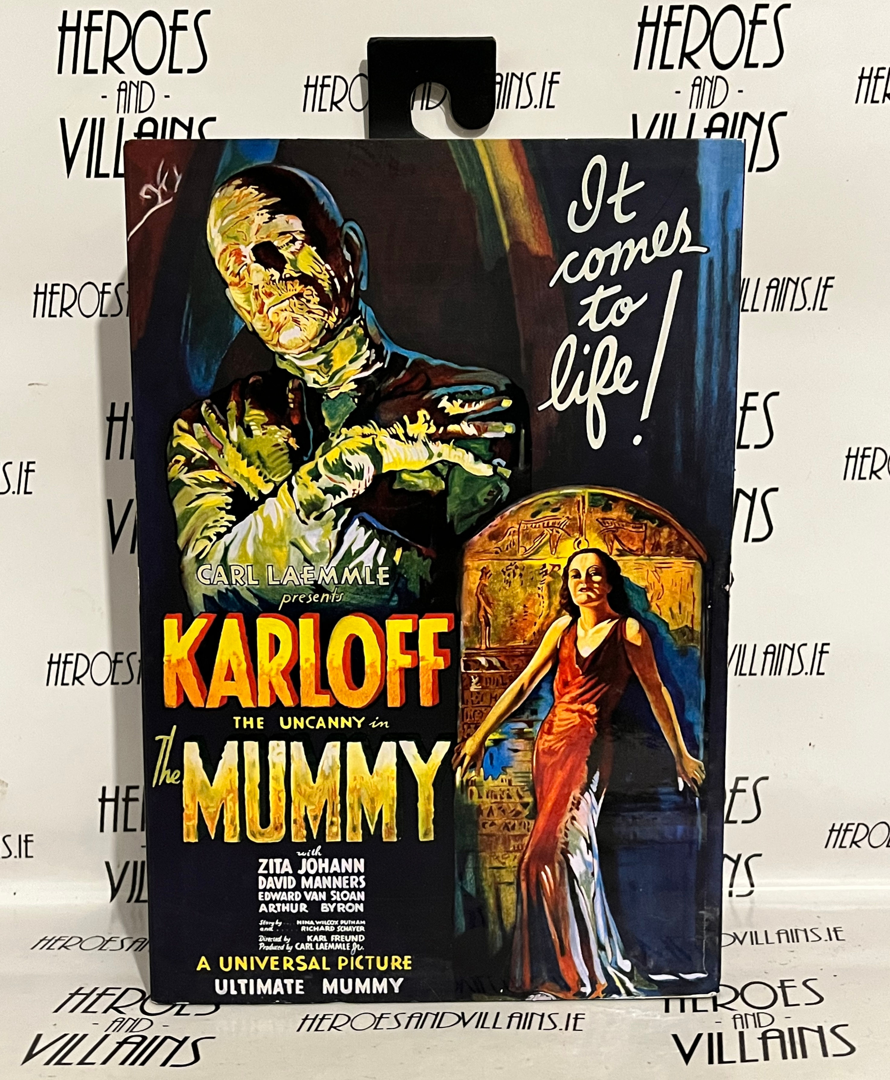 UNIVERSAL MONSTERS ULTIMATE BORIS KARLOFF THE MUMMY (NECA 2023)