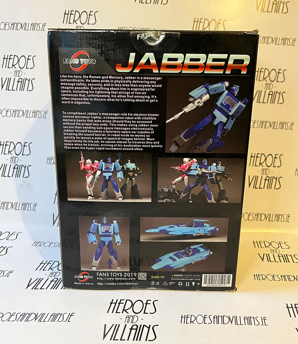 Thumbnail: TRANSFORMING FT-39 JABBER- NOT MP BLURR (FANS TOYS 2019)