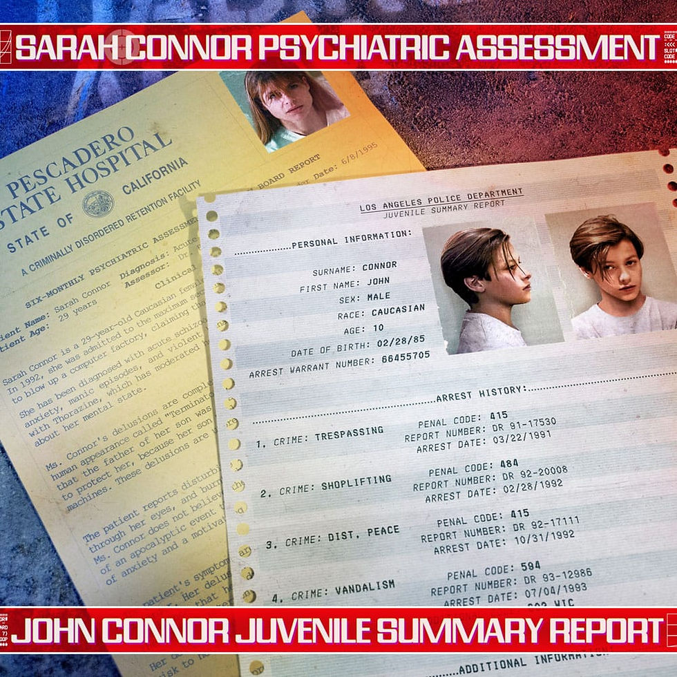 Thumbnail: TERMINATOR THE CONNOR FILES GIFT BOXSET (DOCTOR COLLECTOR 2024) 