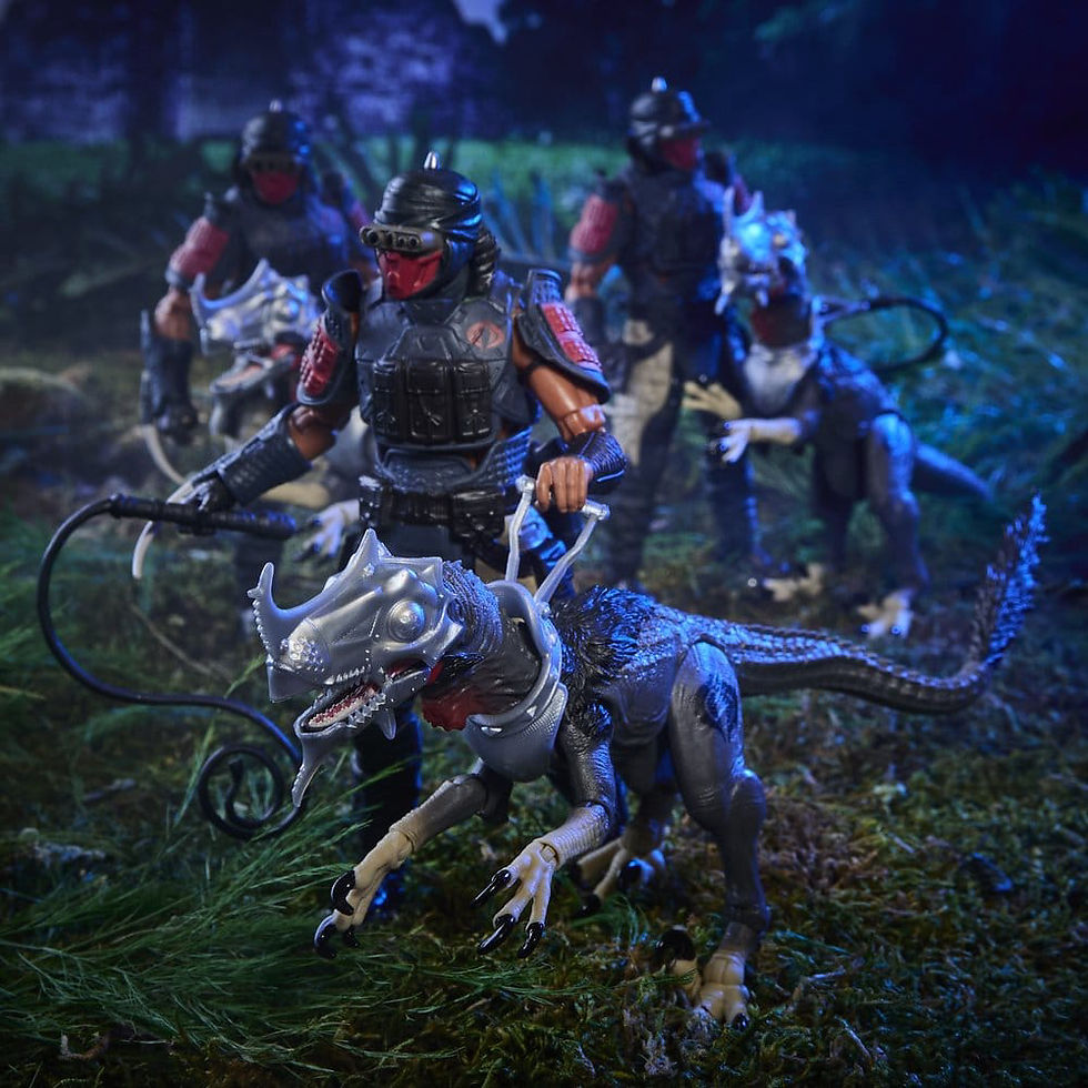 Thumbnail: GI JOE 6” CLASSIFIED COBRA PROFESSOR ROTTCLAW AND DEINONYCHUS (HASBRO 2026)