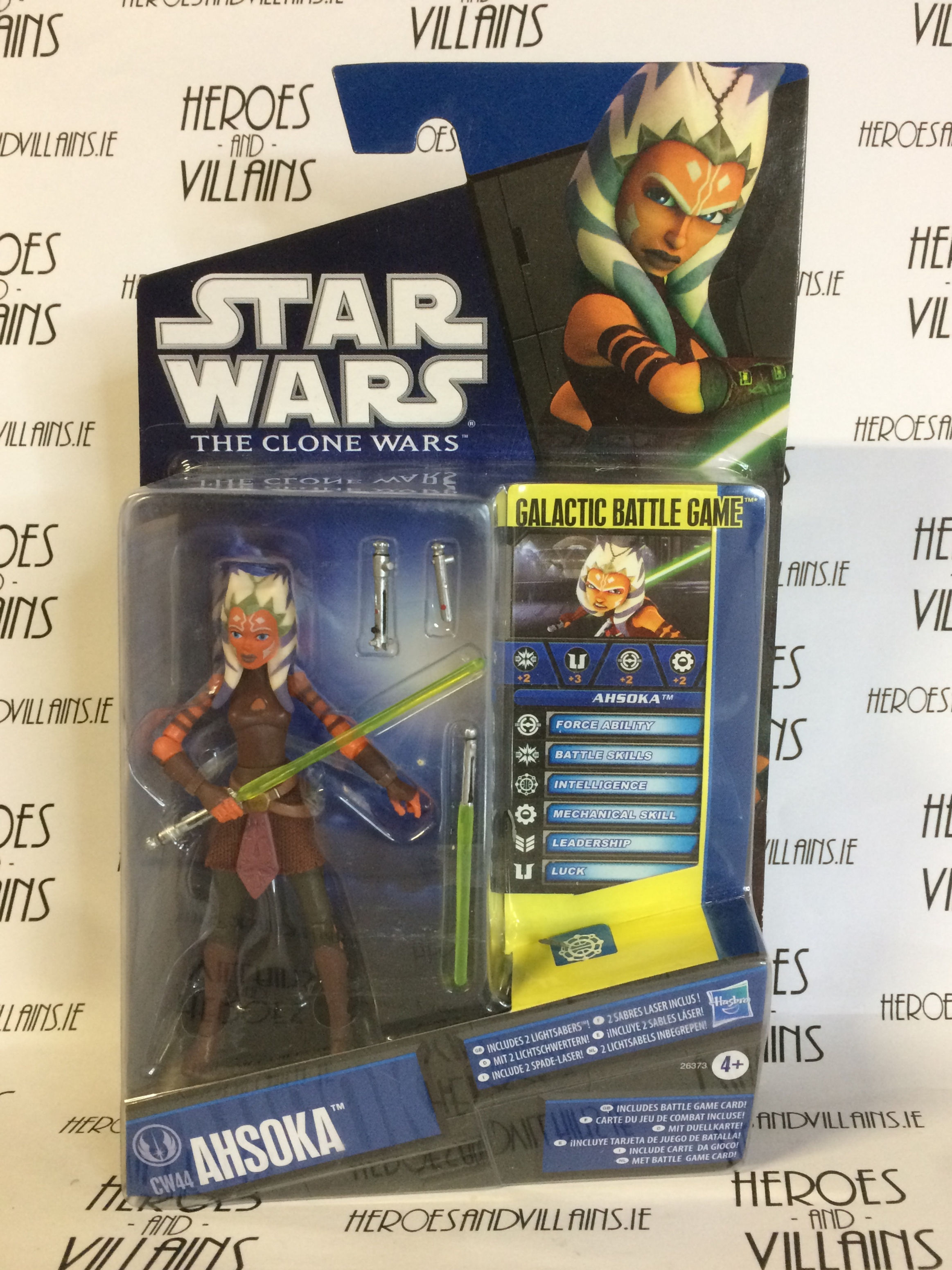 STAR WARS CLONE WAR 3 3/4" AHSOKA TANO (HASBRO 2011)