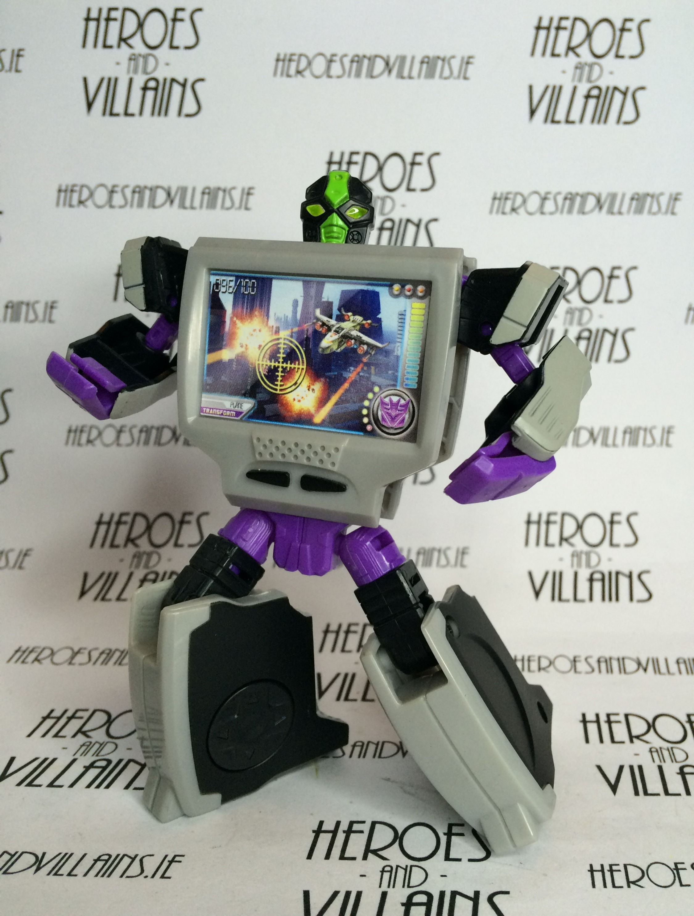 TRANSFORMERS MOVIE REAL GEAR DECEPTICON POWER UP VT6 (HASBRO 2007)