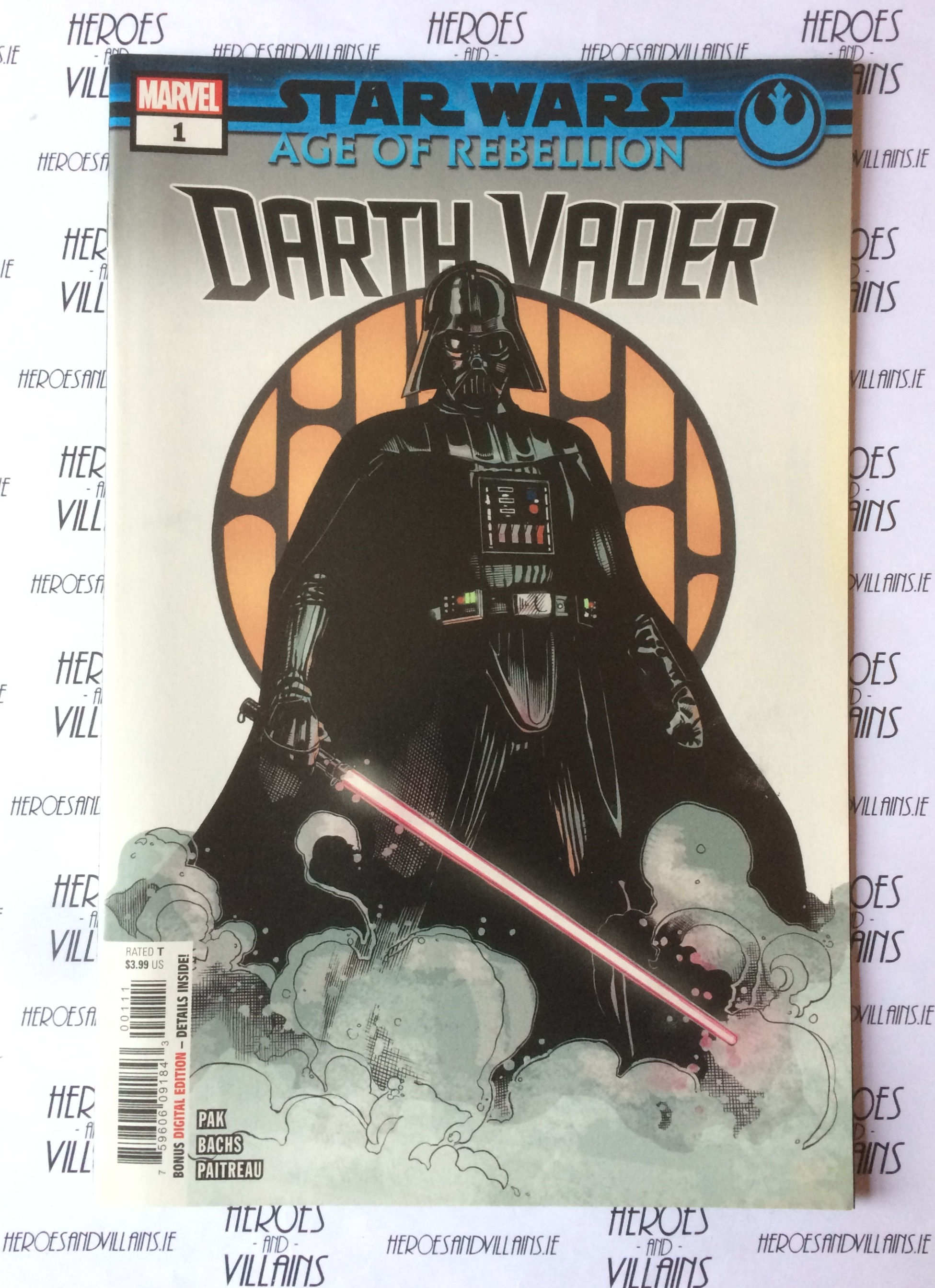 STAR WARS AGE OF REBELLION DARTH VADER ONE SHOT (MARVEL COMICS 2019)