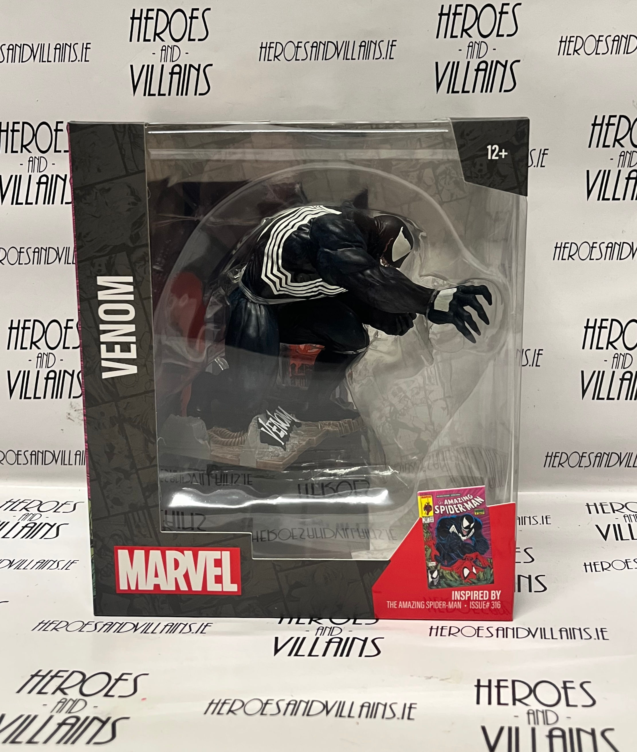 MARVEL COMICS 1/10 THE AMAZING SPIDER-MAN #316 VENOM PVC STATUE (MCFA