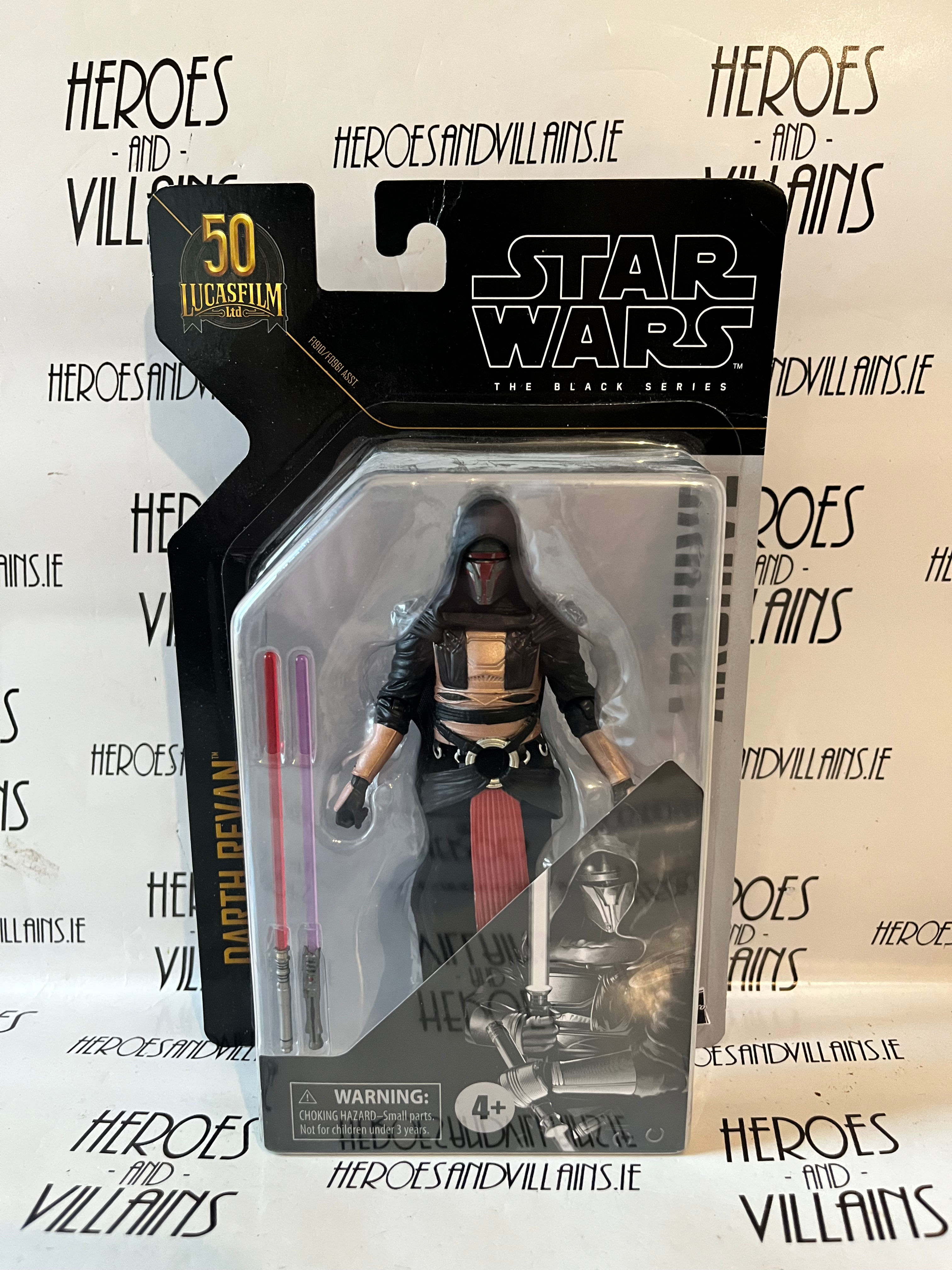 STAR WARS BLACK SERIES 6” ARCHIVE DARTH REVAN (HASBRO 2020)