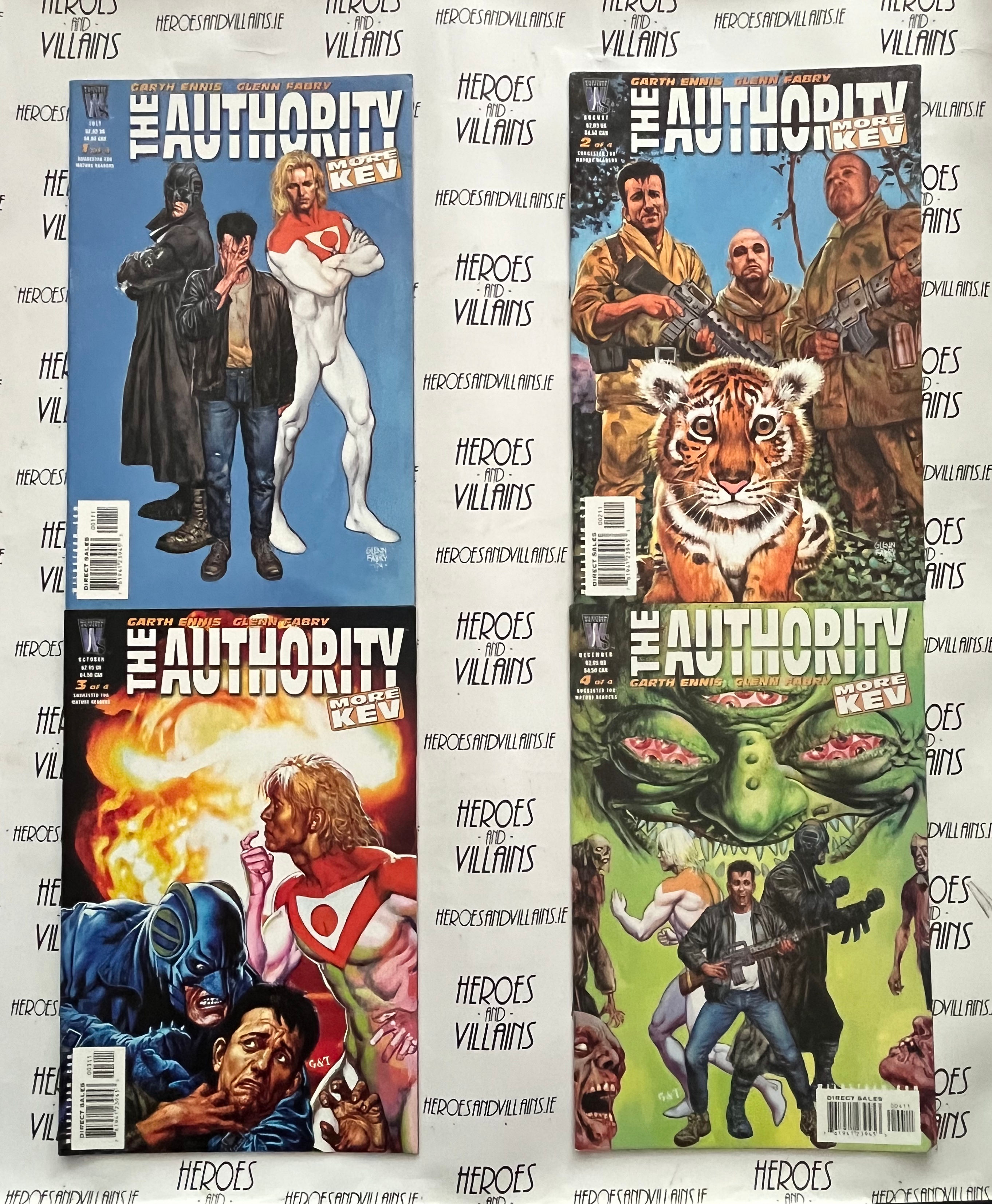 AUTHORITY MORE KEV MINI SERIES (DC COMICS 2004)