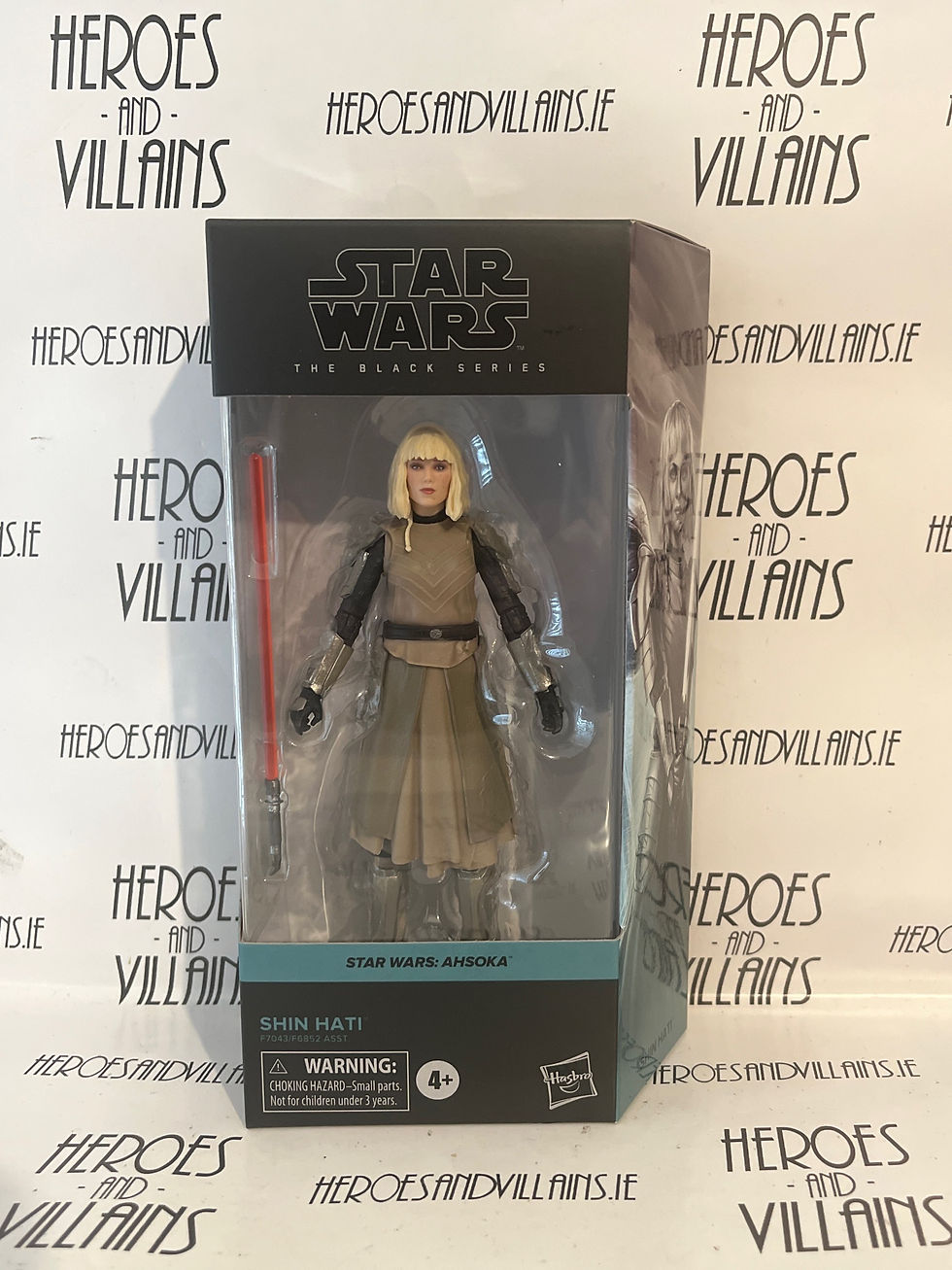 STAR WARS BLACK SERIES 6” AHSOKA SHIN HATI (HASBRO 2024)