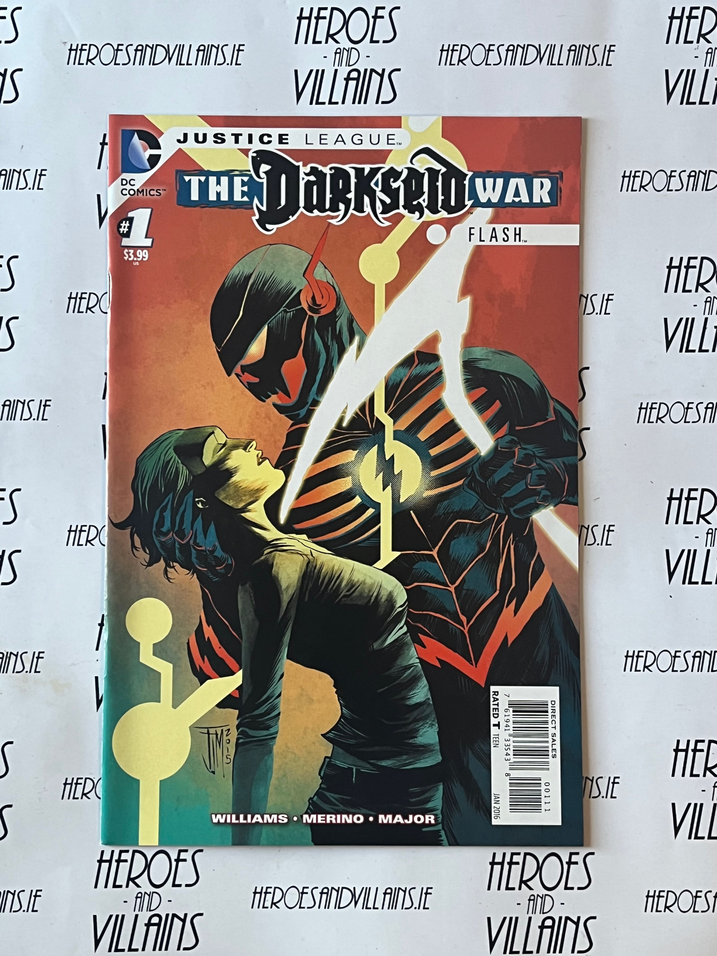 JUSTICE LEAGUE DARKSEID WAR FLASH ONE SHOT (DC COMICS 2016)  The Flash is forced