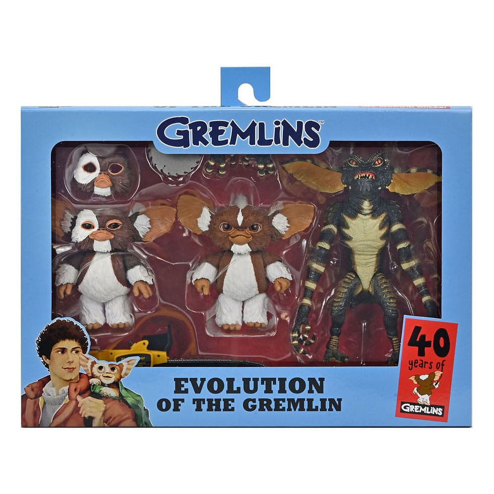 Miniature : GREMLINS EVOLUTION OF GREMLIN 40th ANNIVERSARY SET (NECA 2025)