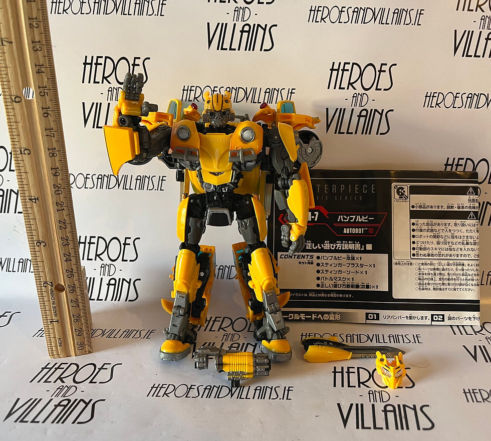 Miniaturbild: TRANSFORMERS MASTERPIECE MPM-7 BUMBLEBEE VOLKSWAGON BEETLE VERSION (TAKARA 2018)