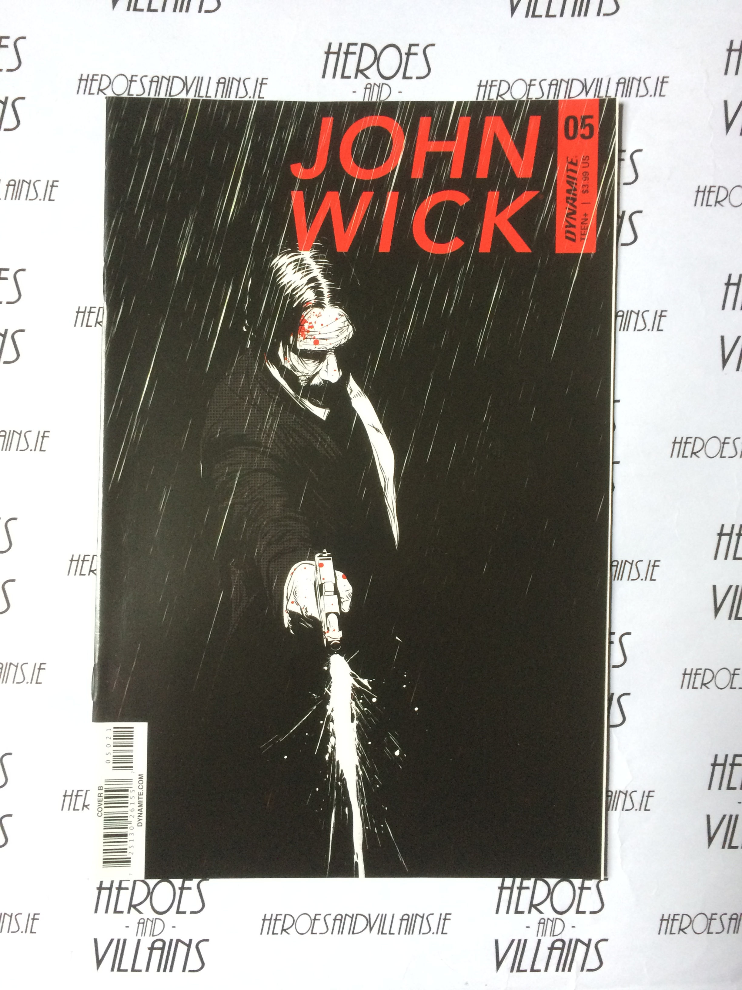 JOHN WICK #5 LINDEMAN VARIANT (DYNAMITE 2019)