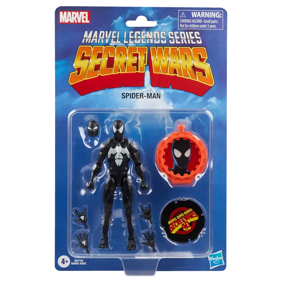 Thumbnail: MARVEL LEGENDS SECRET WARS RETRO CARD SPIDER-MAN (HASBRO 2025)