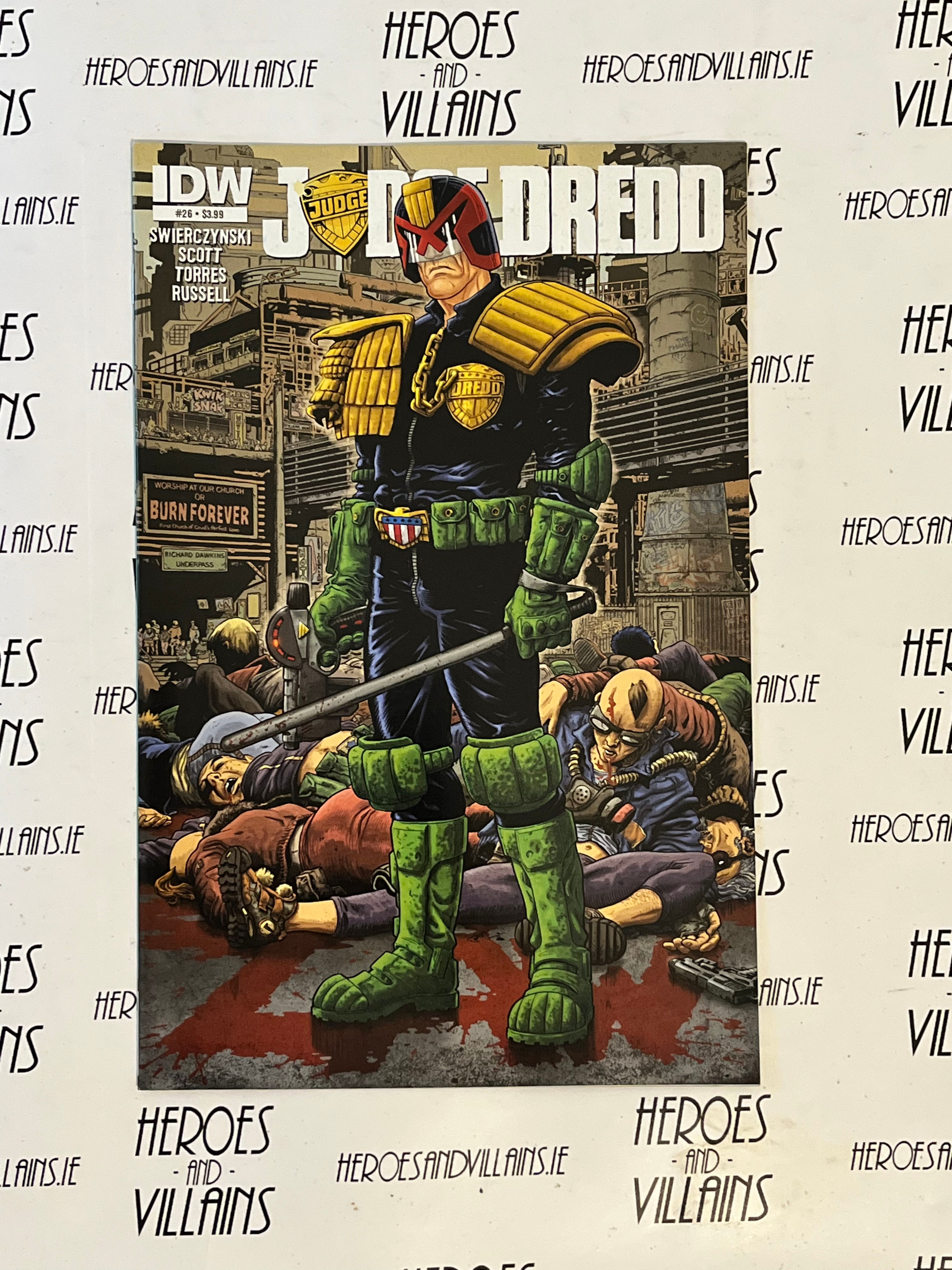 JUDGE DREDD #26 (IDW PUBLISHING 2014)