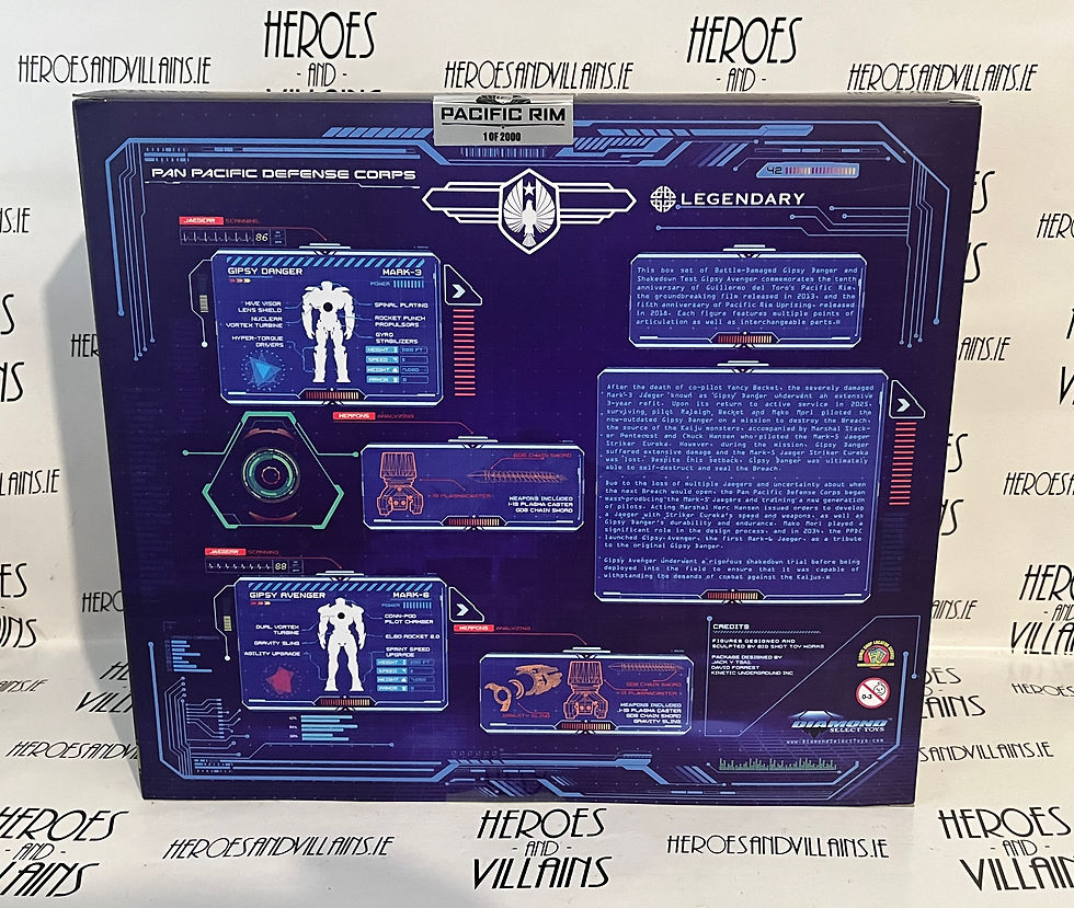 縮圖：PACIFIC RIM GIPSY DANGER LEGACY SDCC EXCLUSIVE SET (DST 2023)