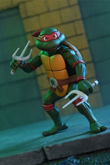Miniature : TEENAGE MUTANT NINJA TURTLES CARTOON VHS ULTIMATE RAPHAEL (NECA 2024)