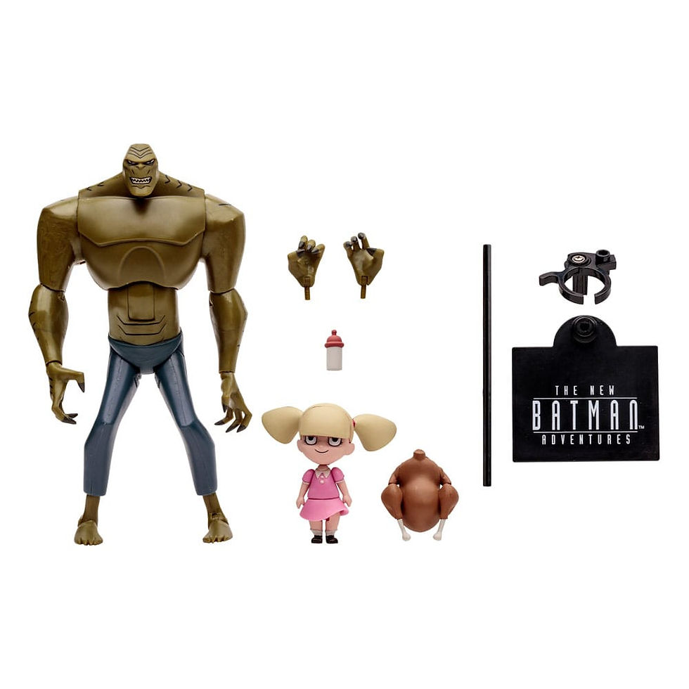 Thumbnail: NEW ADVENTURES BATMAN KILLER CROC AND BABY DOLL (MCFARLANE TOYS 2024)