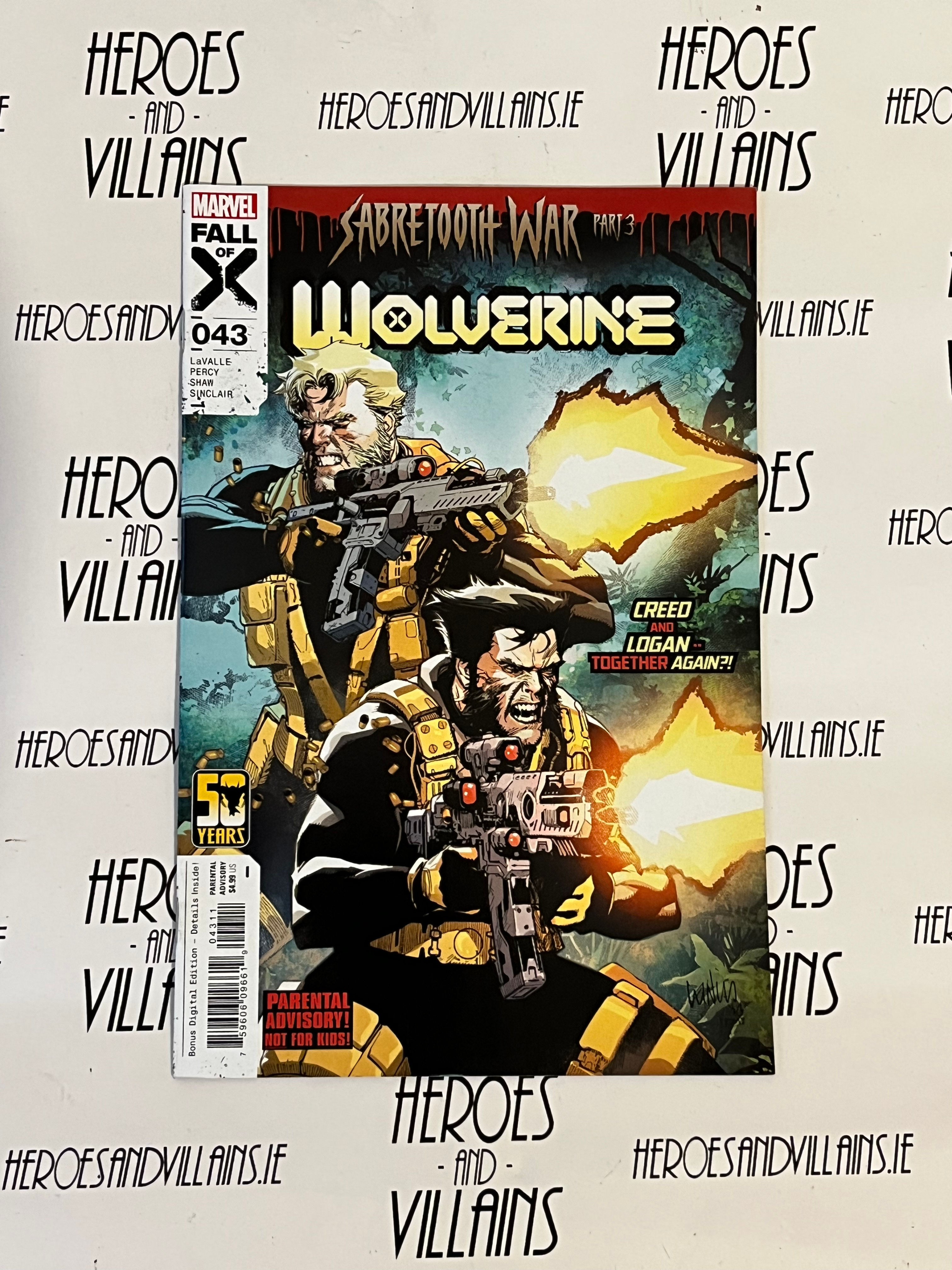 WOLVERINE #43 (MARVEL COMICS 2024)