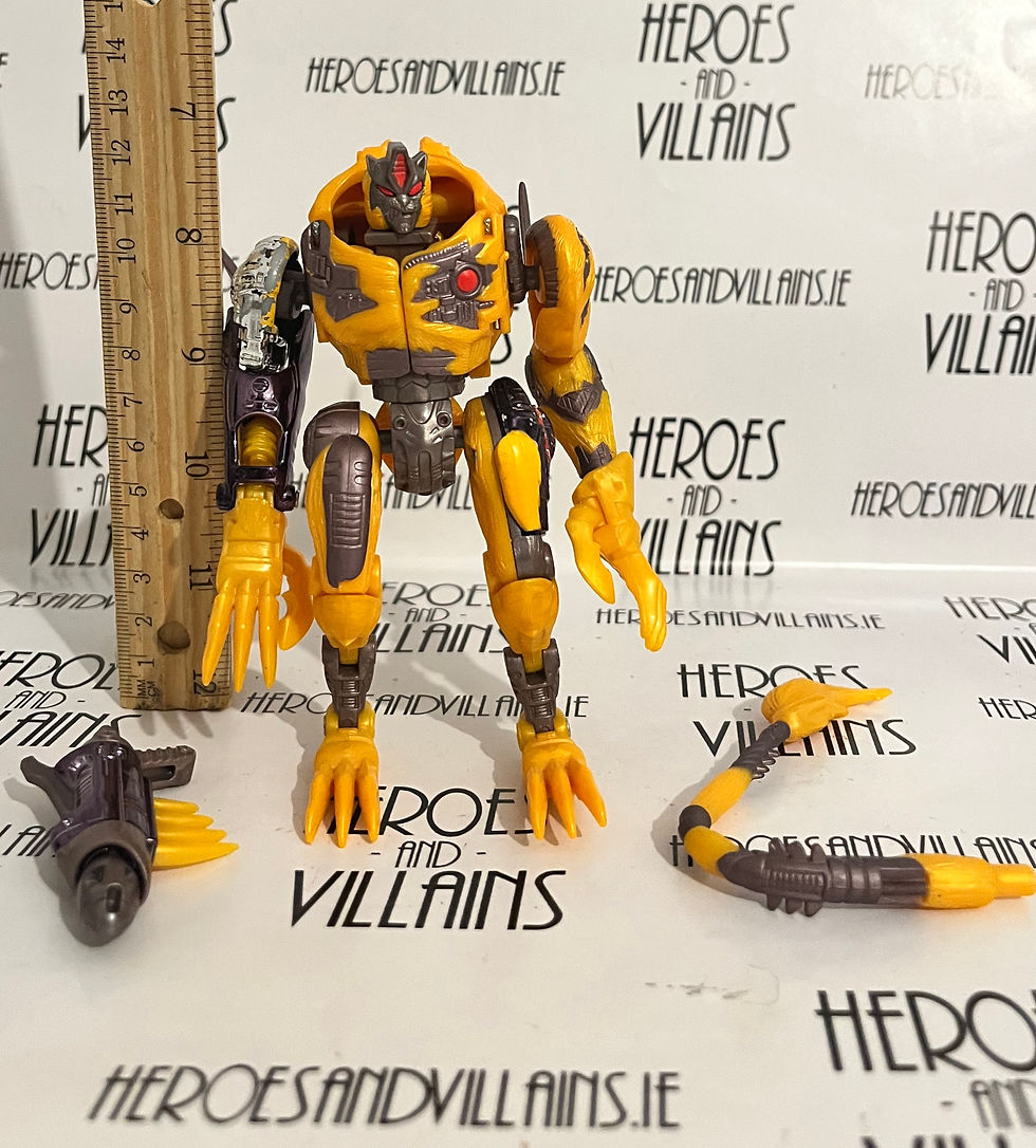 Thumbnail: TRANSFORMERS BEAST WARS TRANSMETALS II DELUXE MAXIMAL CHEETOR (HASBRO 1998)