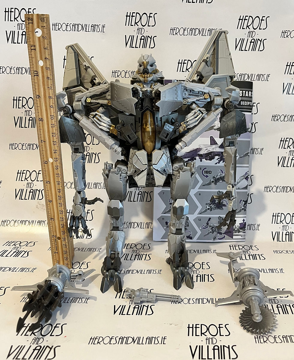 Thumbnail: TRANSFORMERS MASTERPIECE MPM-10 MOVIE STARSCREAM (HASBRO 2019)