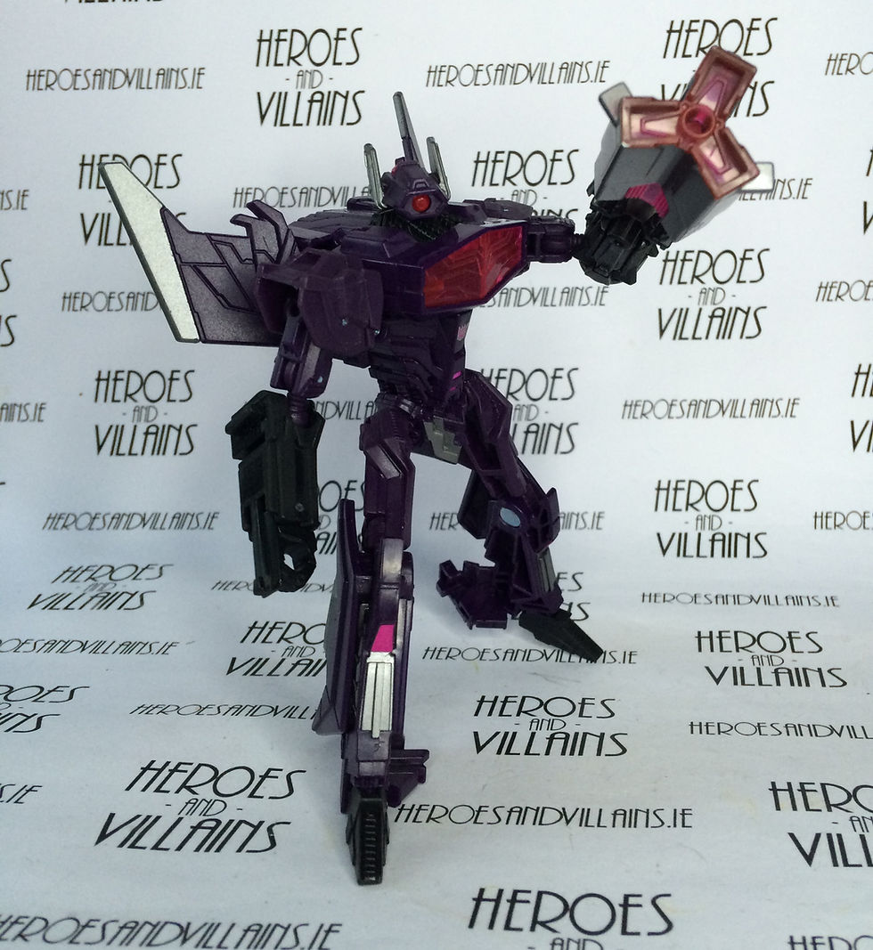 TRANSFORMERS GENERATIONS FALL OF CYBERTRON DELUXE DECEPTICON SHOCKWAVE (HASBRO 2