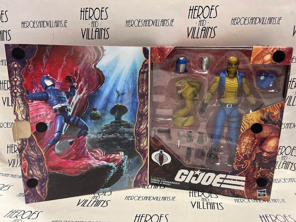 Miniature : GI JOE CLASSIFIED 6” DELUXE MOVIE COBRA COMMANDER ONCE A MAN (HASBRO 2025) 