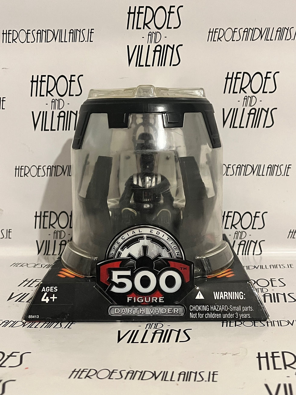 Thumbnail: STAR WARS 3 3/4” OTC 500th ACTION FIGURE DARTH VADER IN CHAMBER  (HASBRO 2005)