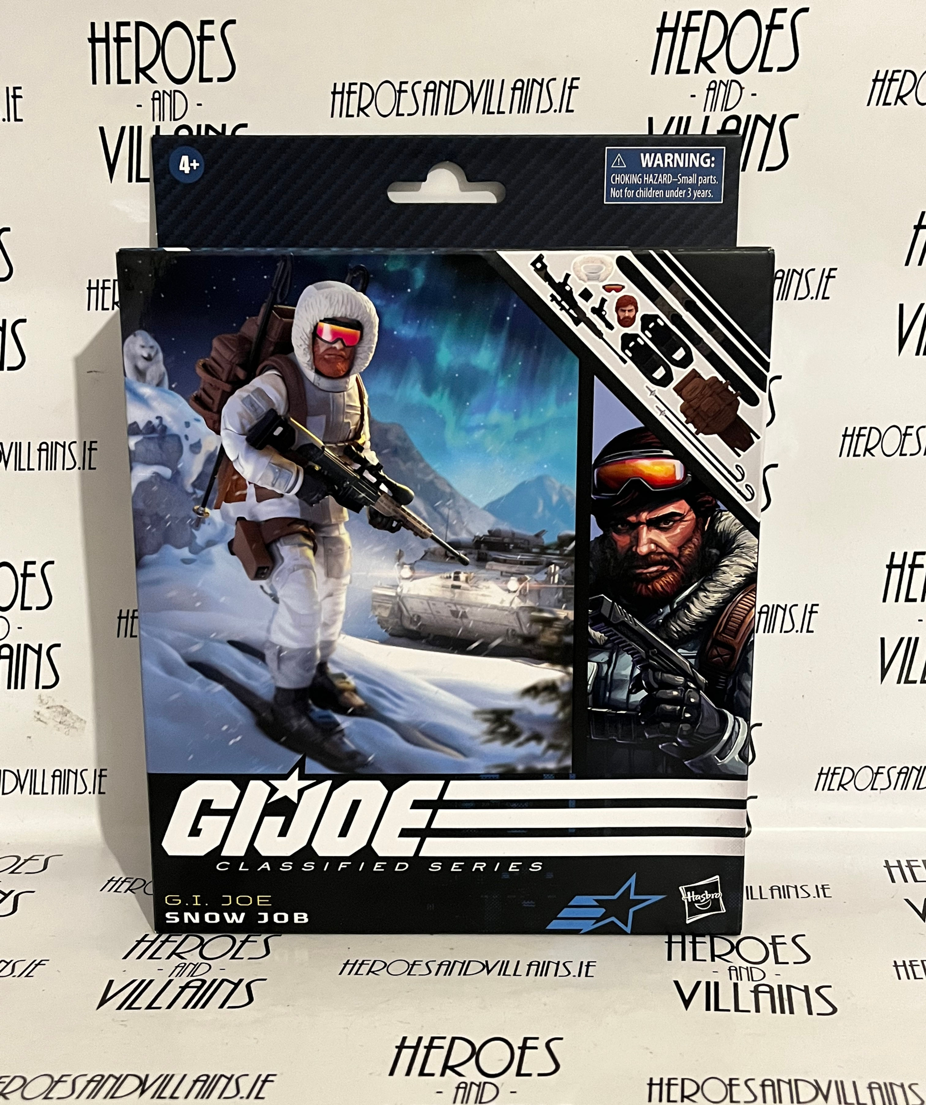 GI JOE CLASSIFIED 6” SNOW JOB (HASBRO 2023)