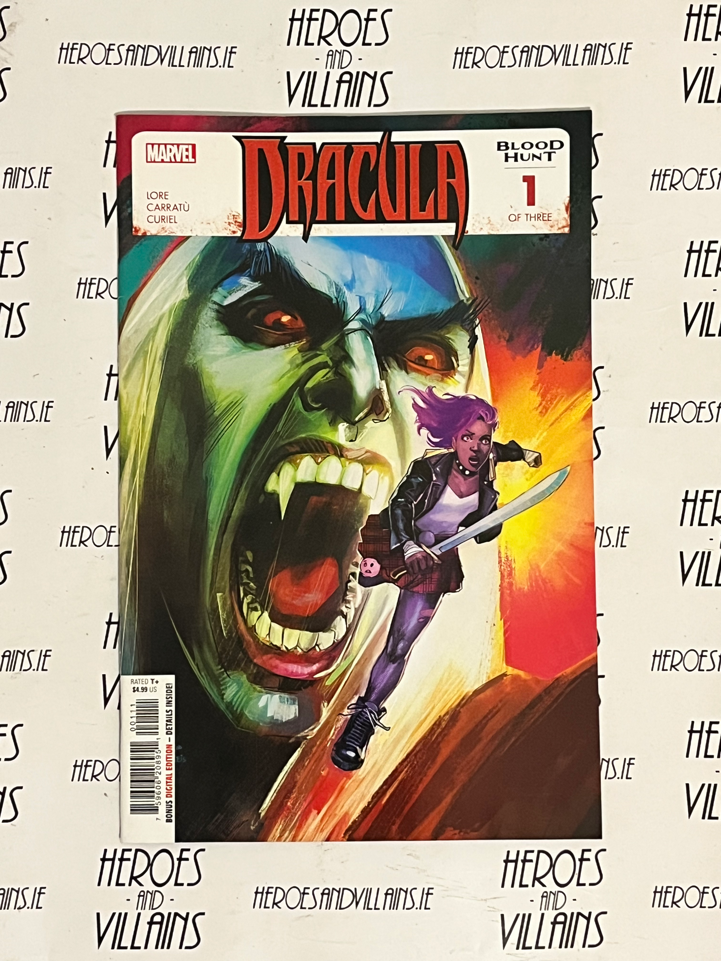 DRACULA BLOOD HUNT #1 (MARVEL COMICS 2024)