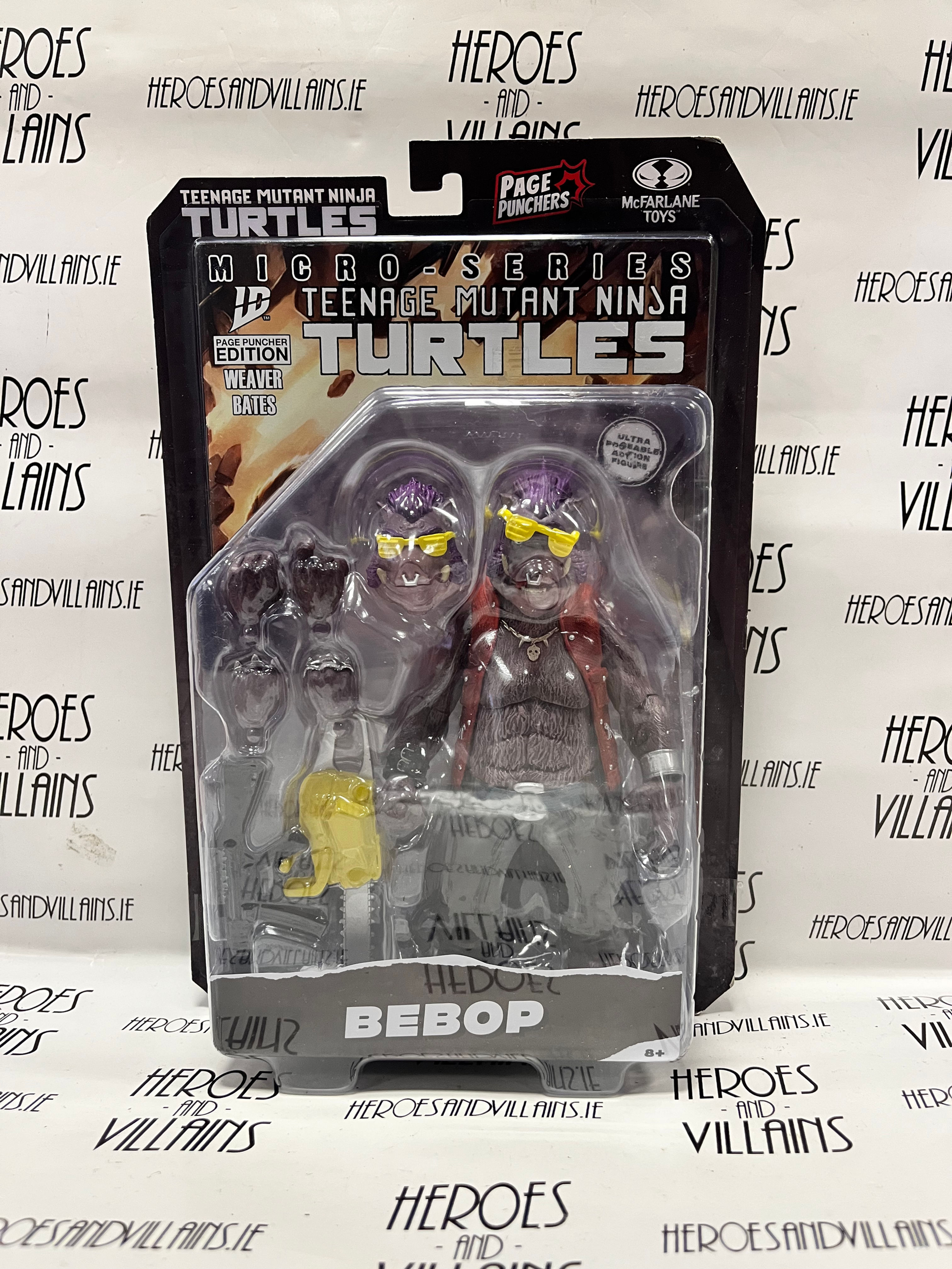 TMNT PAGE PUNCHERS IDW COMICS BEBOP (MCFARLANE TOYS 2026)