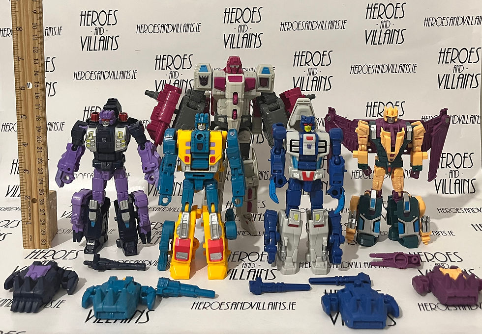 Thumbnail: TRANSFORMERS POWER OF THE PRIMES DECEPTICON TERRORCONS/ABOMINUS (HASBRO 2018)