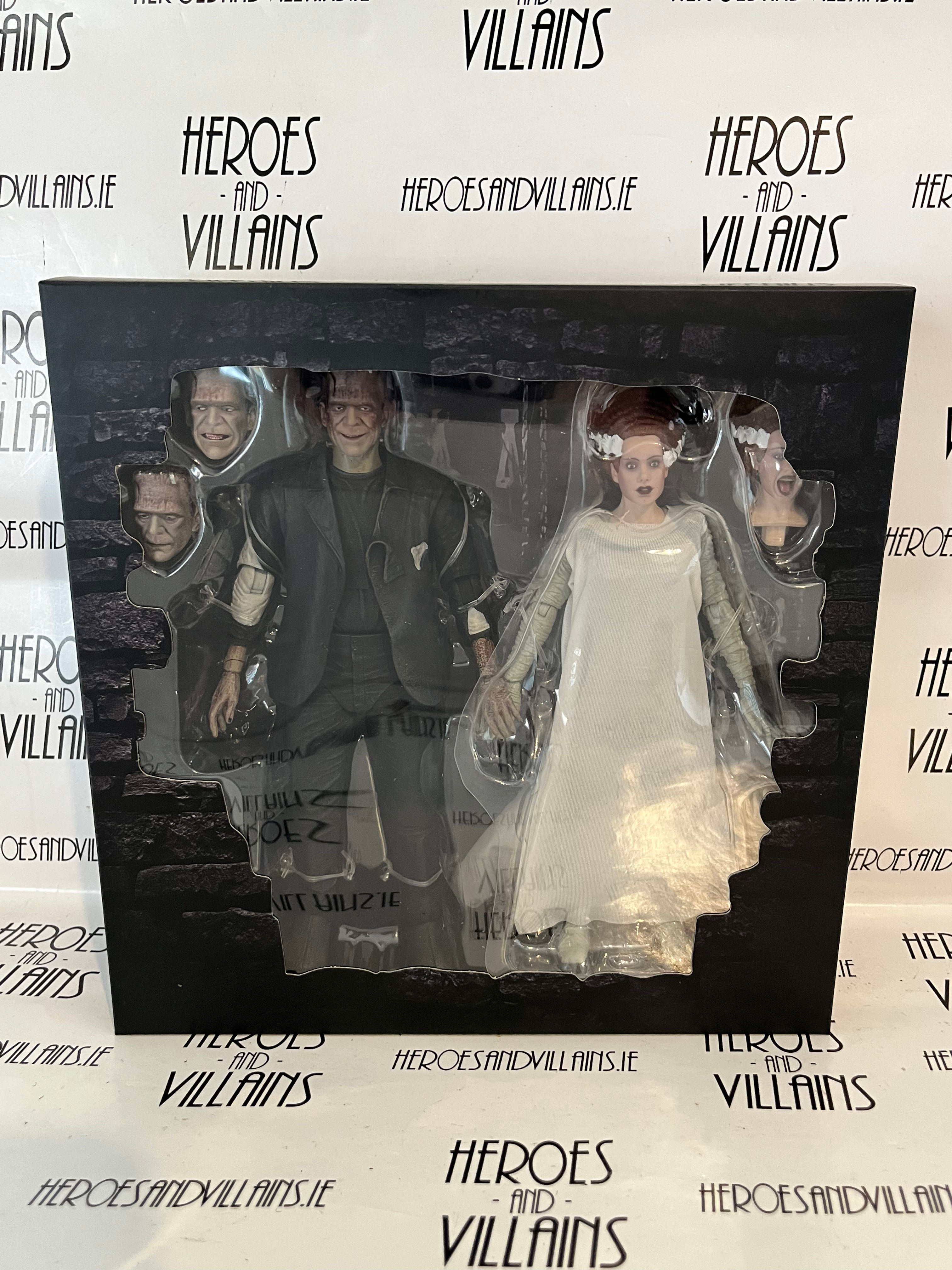 UNIVERSAL MONSTERS BRIDE OF FRANKENSTEIN MONSTER AND THE BRIDE 90th ANNIVERSARY 