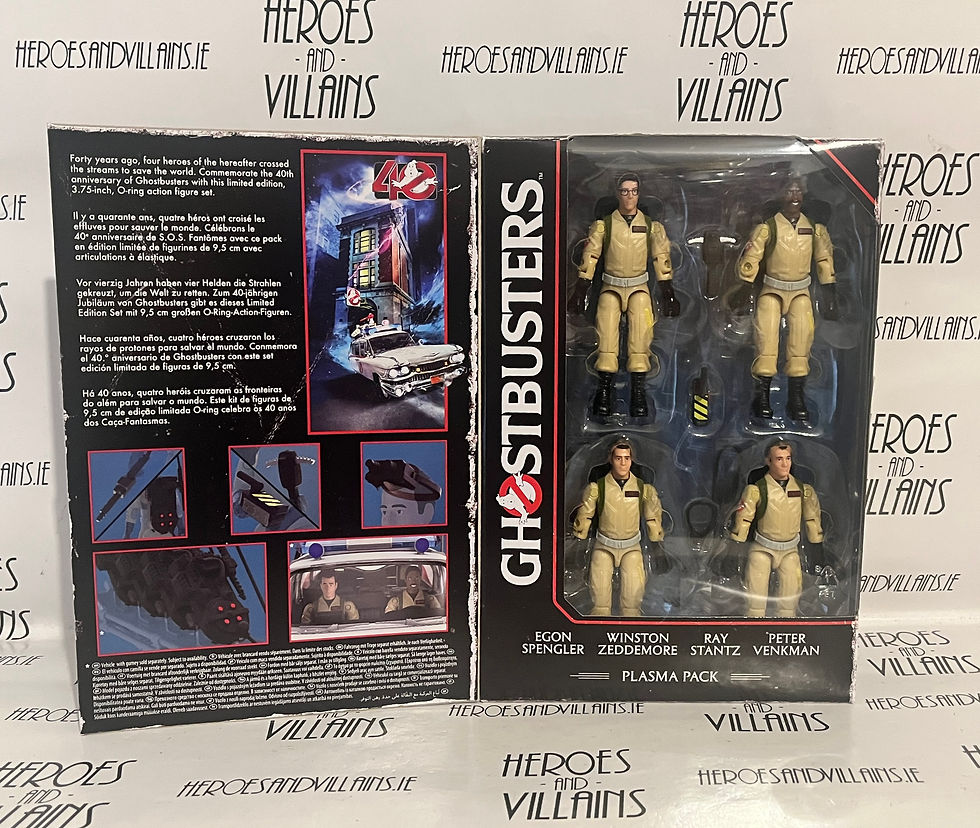 Thumbnail: GHOSTBUSTERS PLASMA SERIES 3 3/4” ECTO-1  and GHOSTBUSTERS (HASBRO 2024)