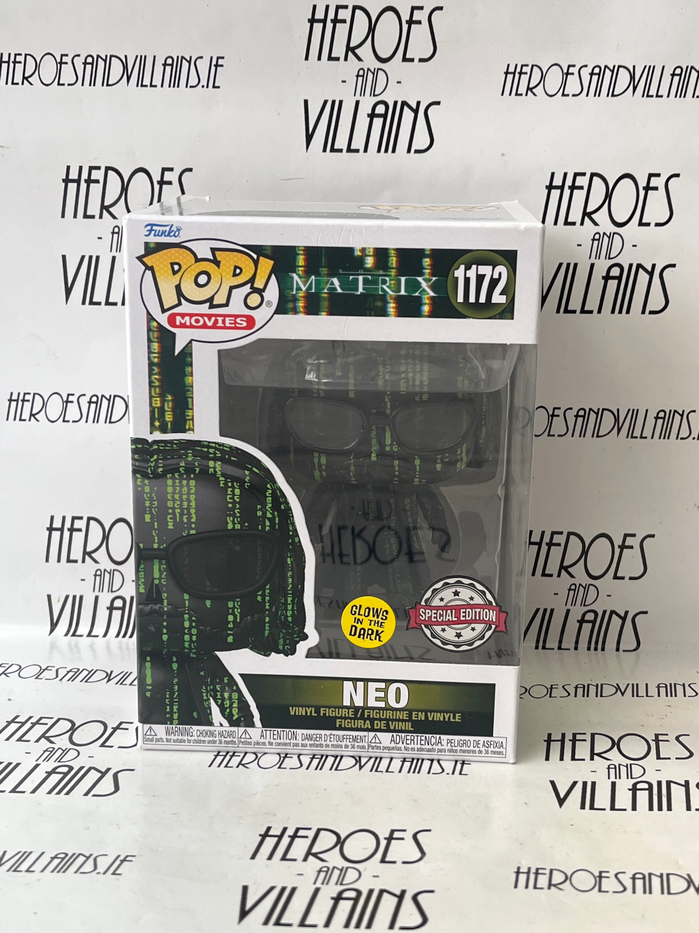 POP! MOVIES 1172 MATRIX RESURRECTION NEO GITD SPECIAL EDITION (FUNKO)