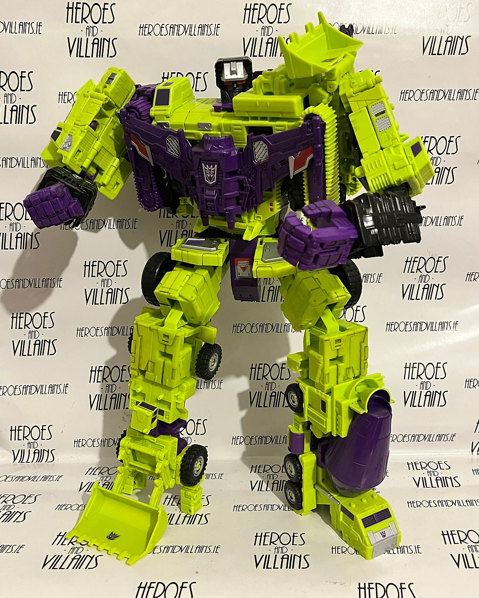 Miniature : TRANSFORMERS UNITE WARRIORS DECEPTICON TITAN CONSTRUCTICONS / DEVASTATOR (TAKARA