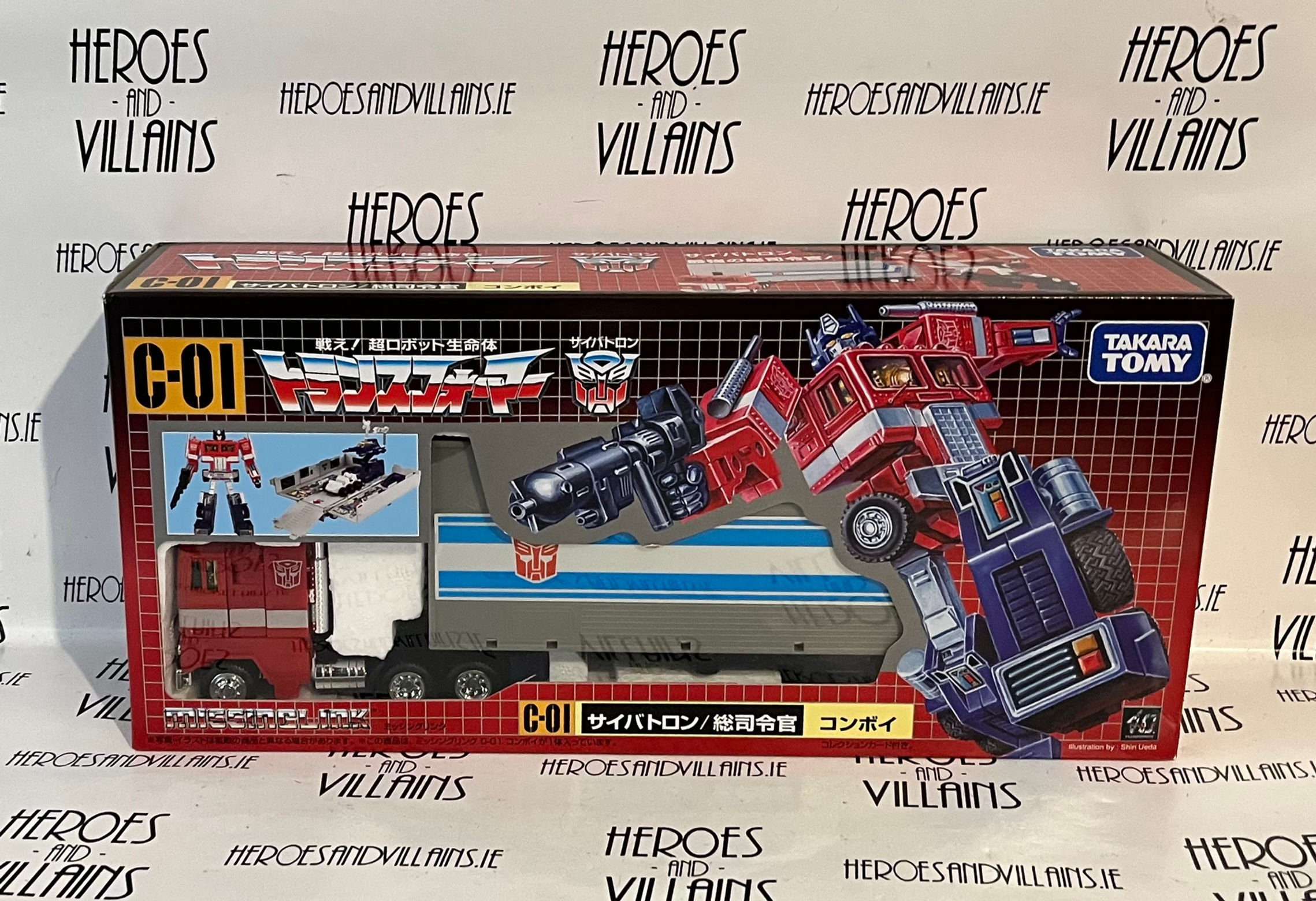TRANSFORMERS 40TH ANNIVERSARY MISSING LINK C-01 OPTIMUS PRIME (TAKARA