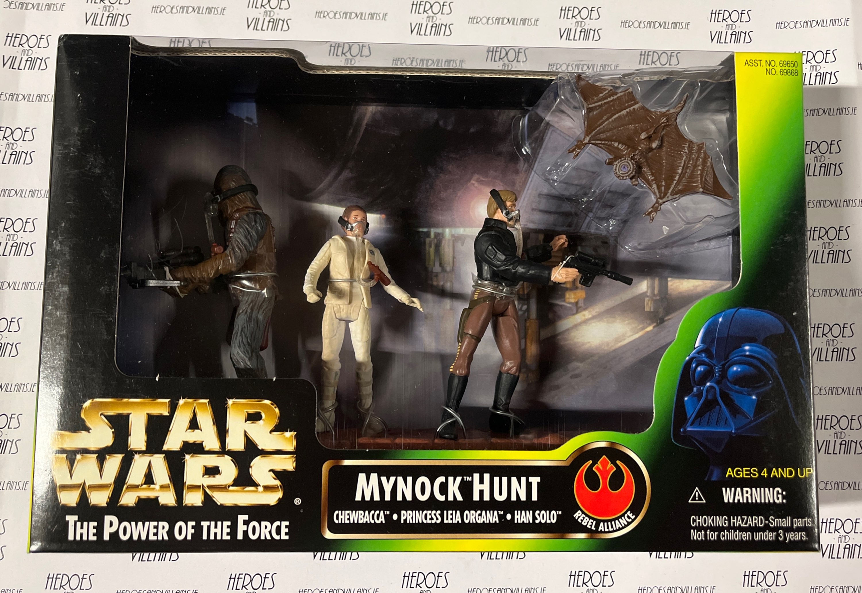 STAR WARS 3 3/4” POTF MYNOCK HUNT (HASBRO 1998)