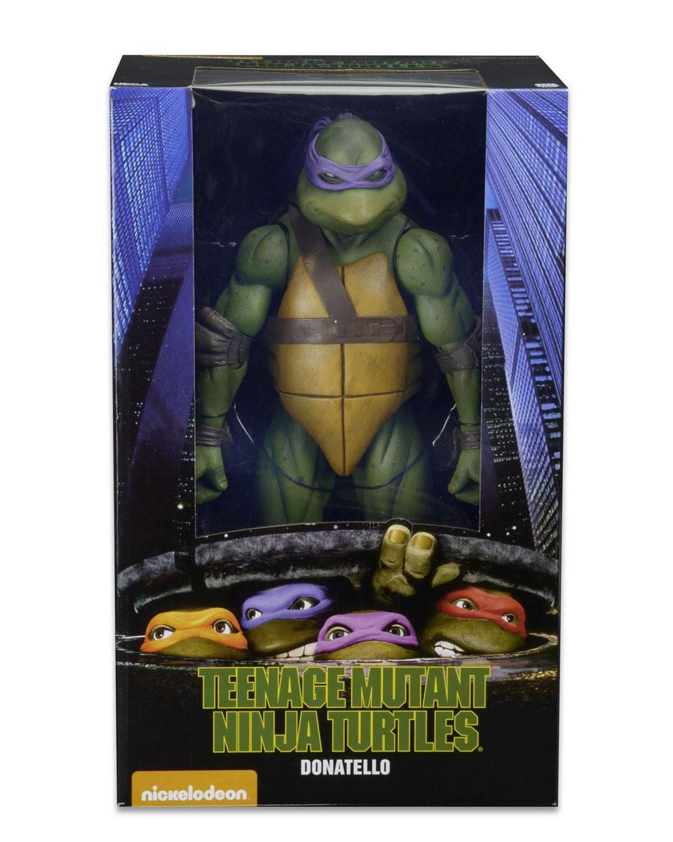 Thumbnail: TMNT 1990 MOVIE 1/4 SCALE SET OF 4 TURTLES AND ACCESSORY SET (NECA 20