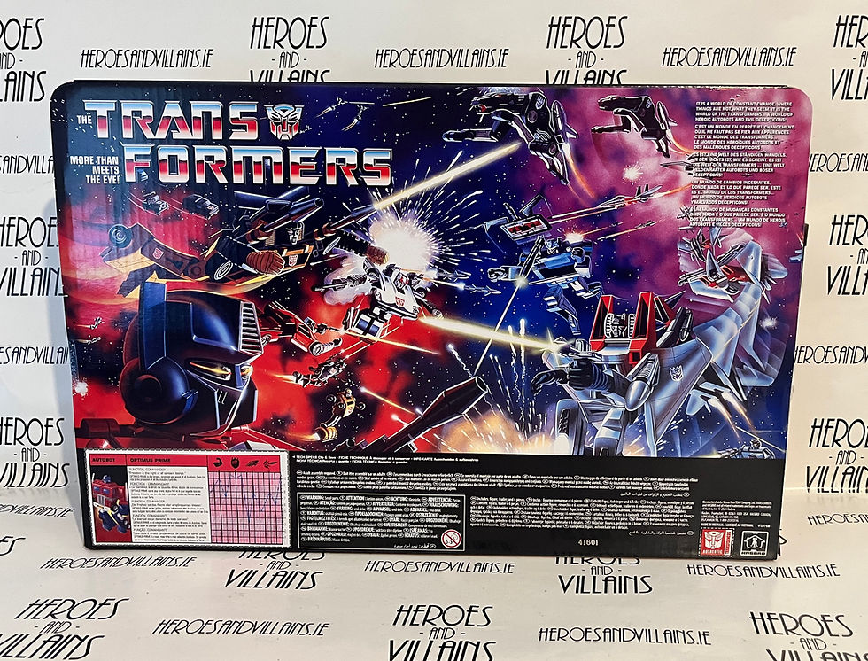 Miniatura: TRANSFORMERS G1 RETRO AUTOBOT LEADER OPTIMUS PRIME (HASBRO 2024)