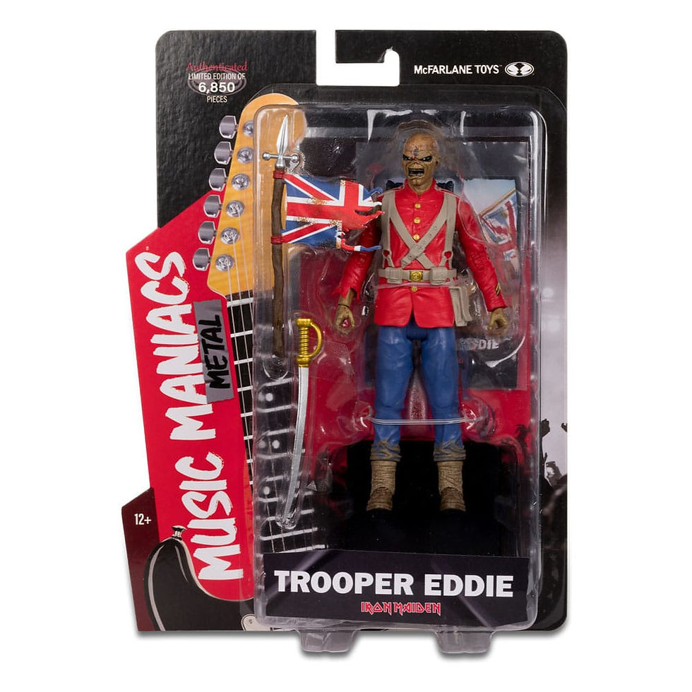 Miniaturbild: MUSIC MANIACS METAL IRON MAIDEN TROOPER EDDIE (MCFARLANE TOYS 2024)